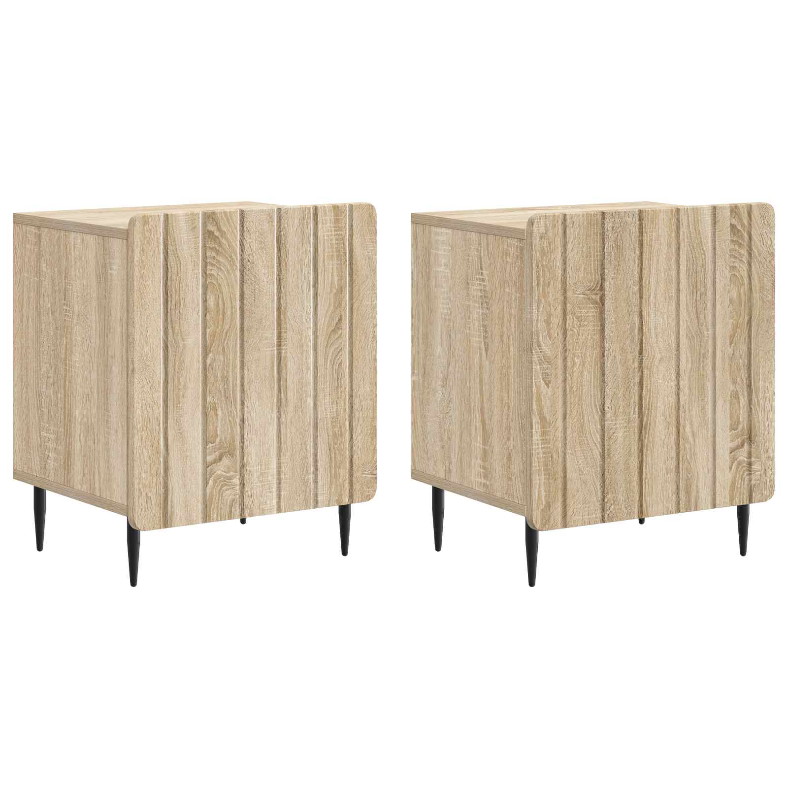 Cabinet de chevet 2 pcs Chêne Sonoma 43 x 34,5 x 52 cm - XIOS