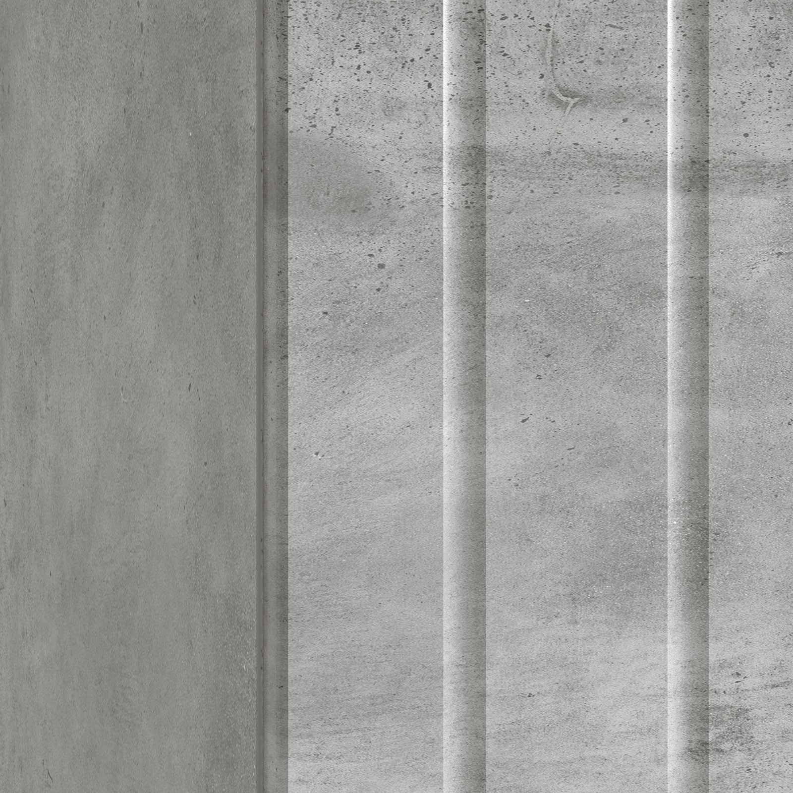 Cabinet de chevet 2 pcs Gris béton 43 x 34,5 x 52 cm - XIOS