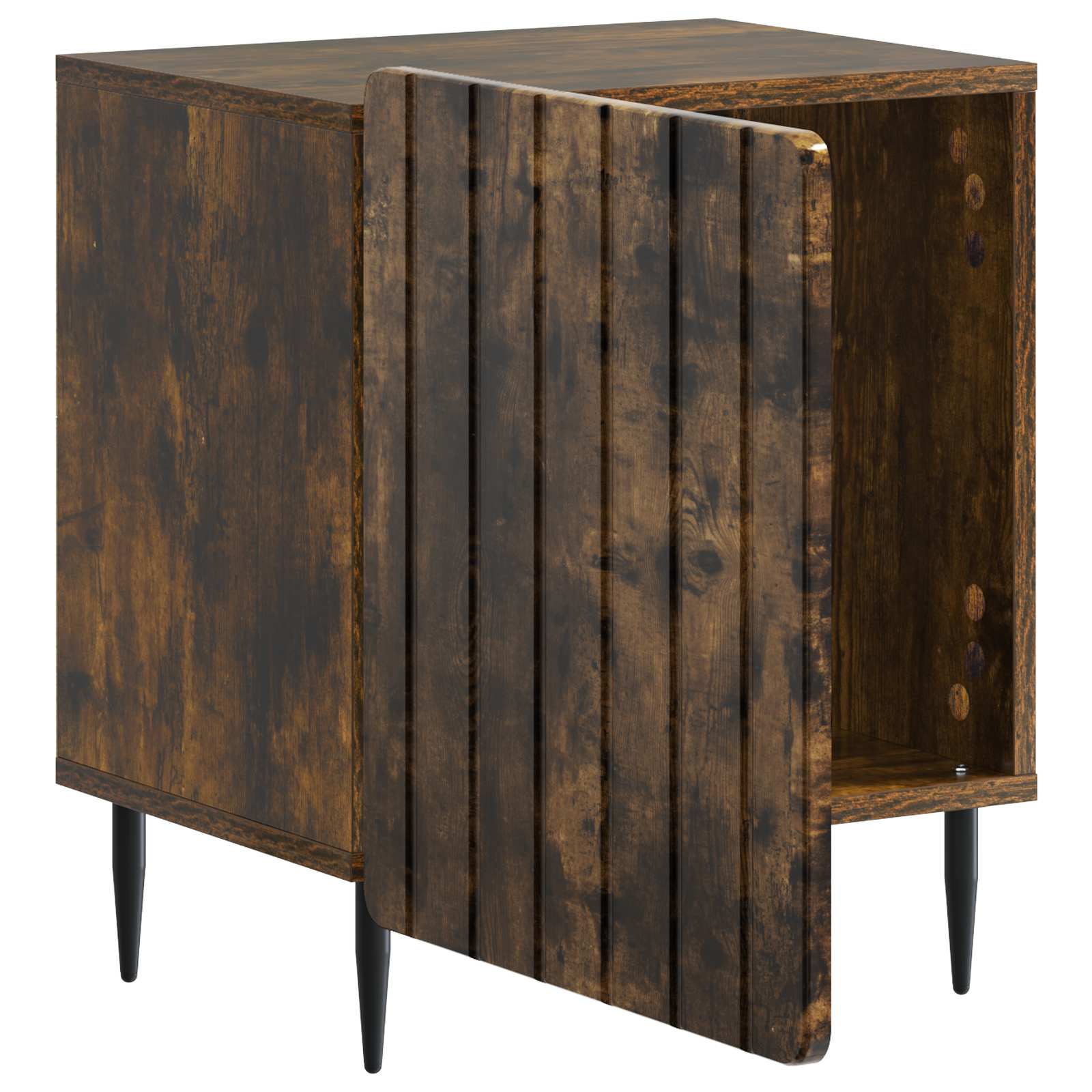 Cabinet de chevet 2 pcs Chêne fumé 43 x 34,5 x 52 cm - XIOS