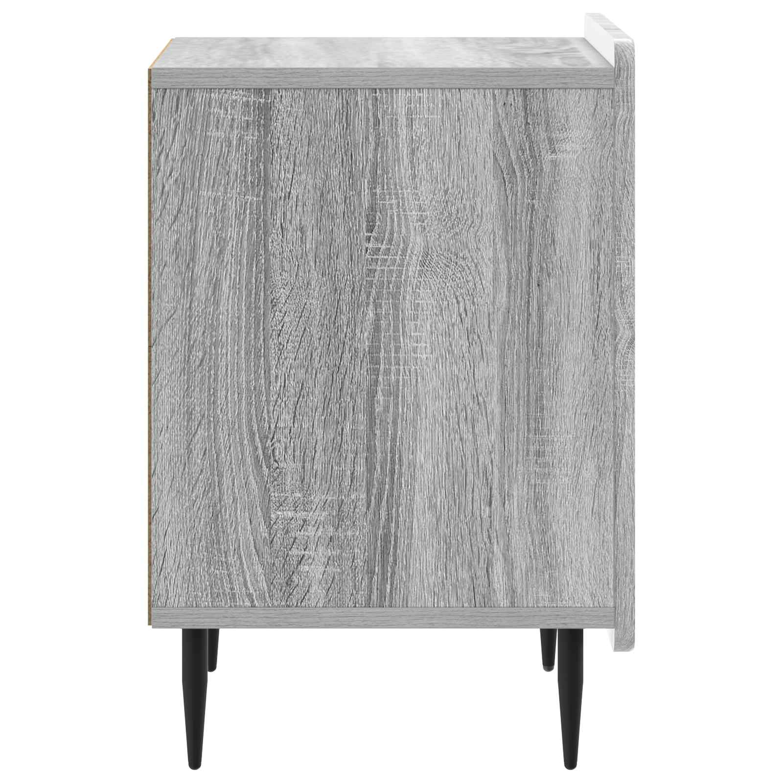 Cabinet de chevet Sonoma gris 43 x 34,5 x 52 cm - XIOS