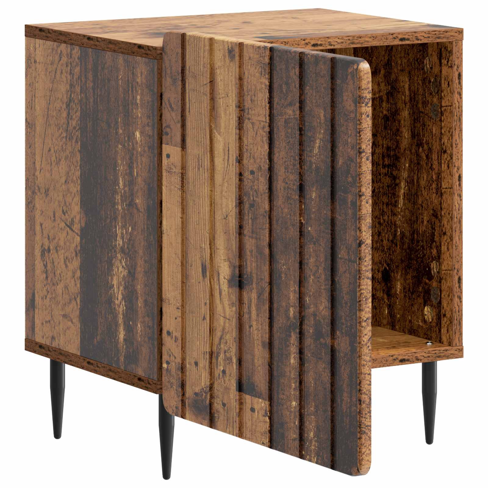 Cabinet de chevet 2 pcs Bois ancien 43 x 34,5 x 52 cm - XIOS