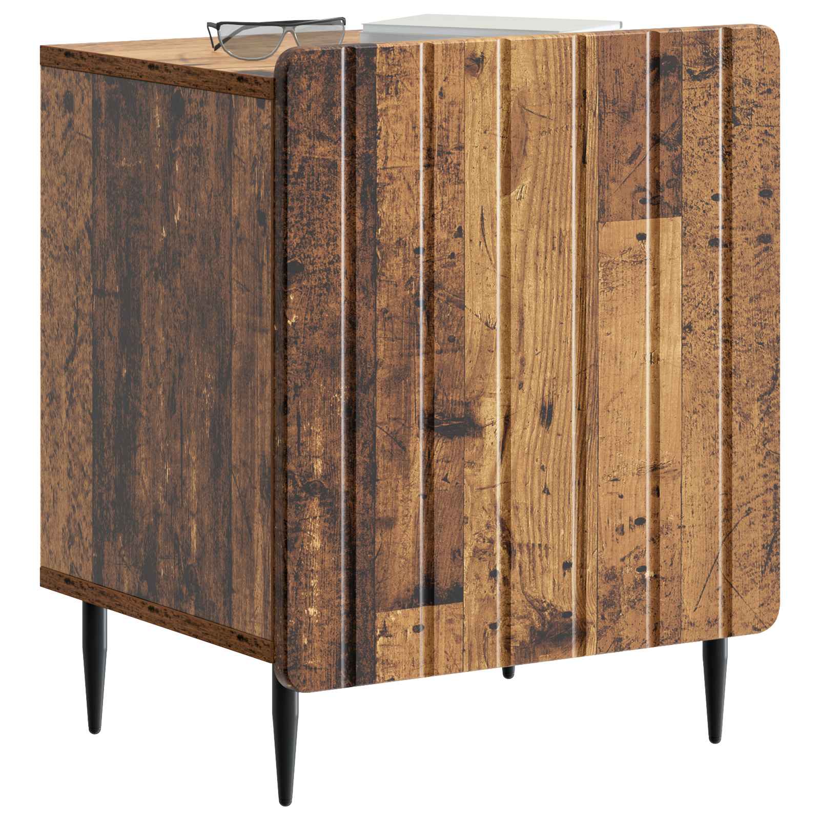 Cabinet de chevet 2 pcs Bois ancien 43 x 34,5 x 52 cm - XIOS