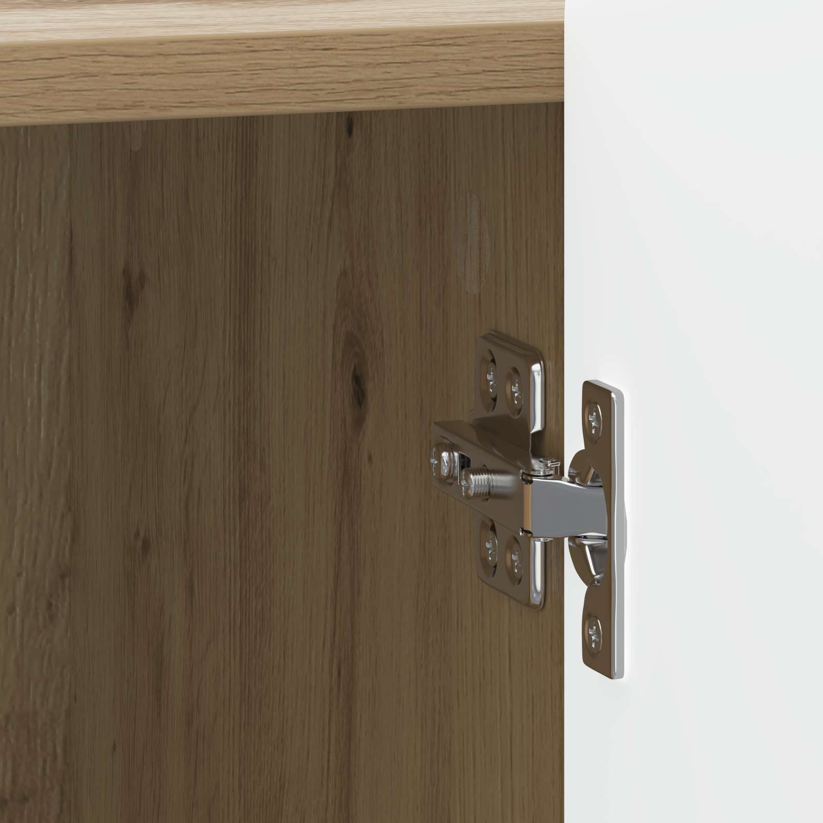 Cabinet de chevet 2 pcs Chêne artisanal 43 x 34,5 x 52 cm - XIOS
