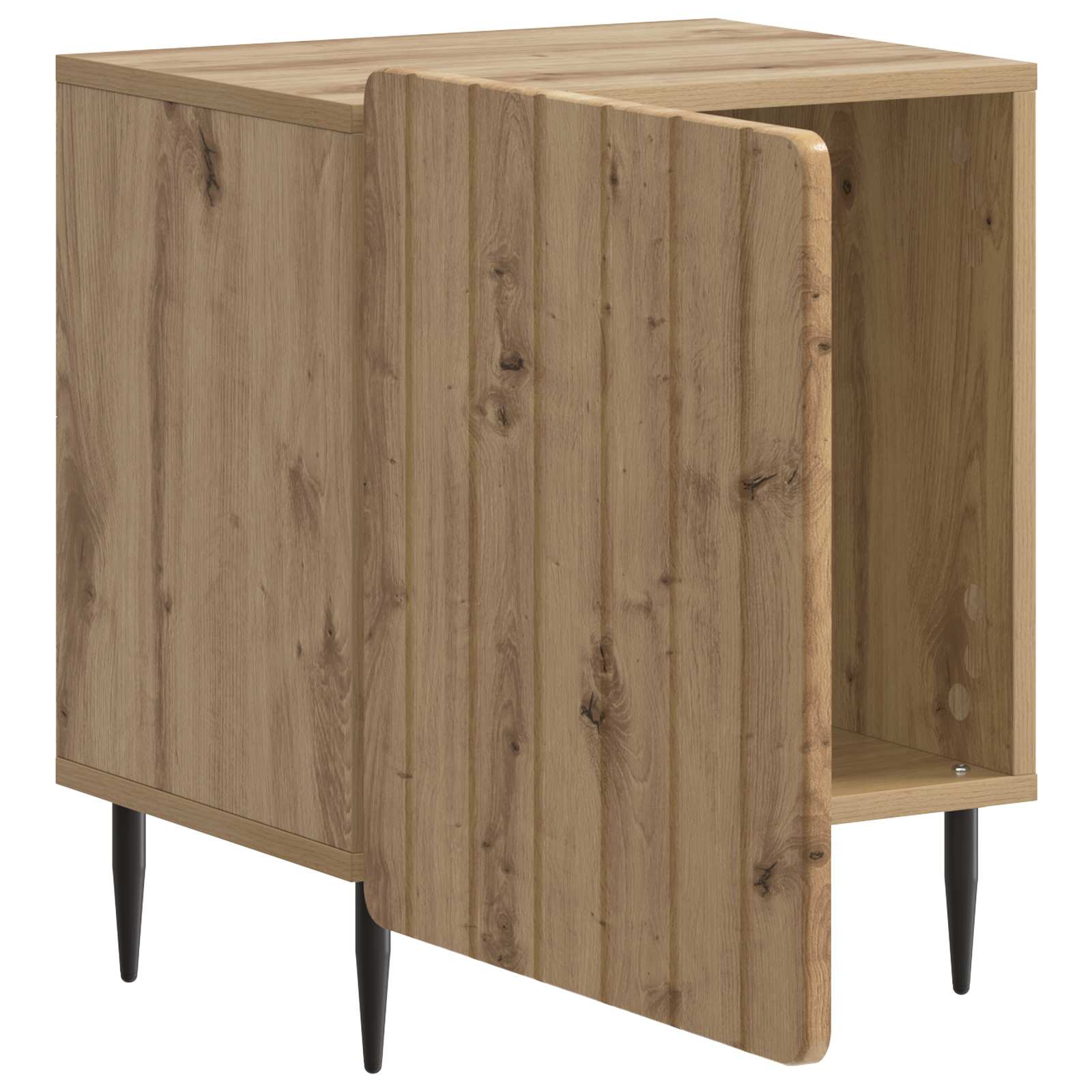 Cabinet de chevet 2 pcs Chêne artisanal 43 x 34,5 x 52 cm - XIOS
