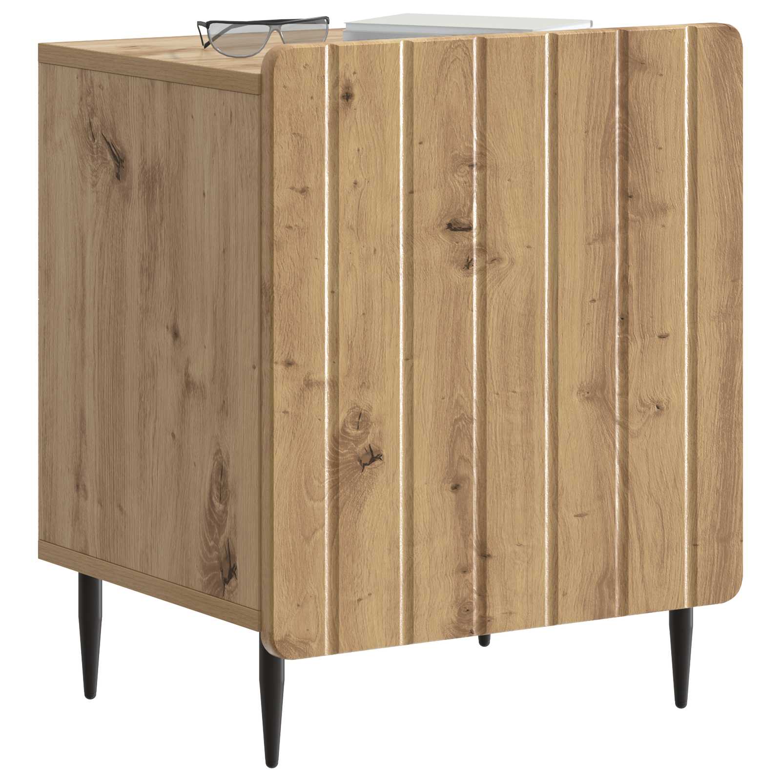 Cabinet de chevet 2 pcs Chêne artisanal 43 x 34,5 x 52 cm - XIOS