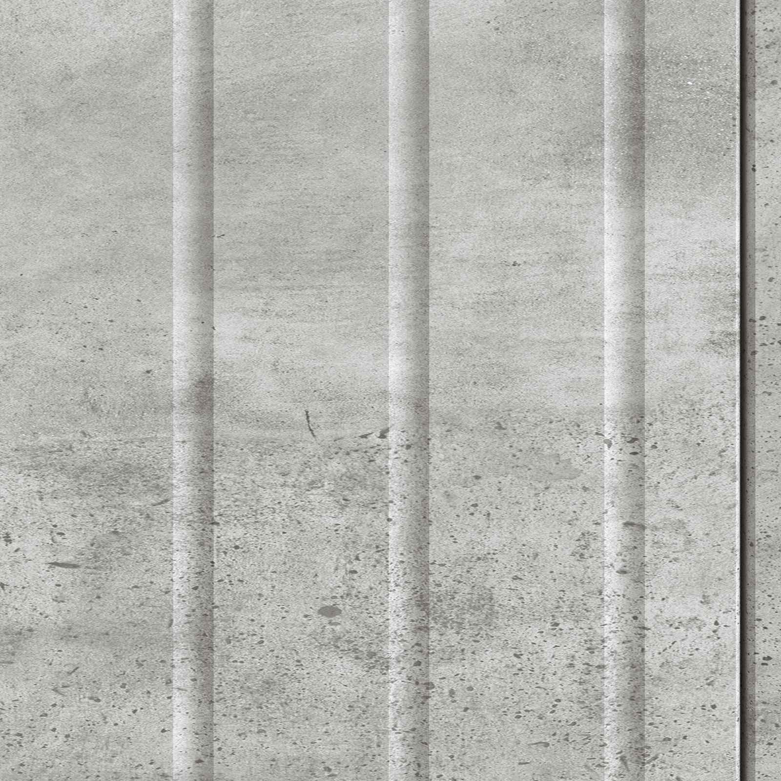 Buffet Gris béton 66 x 34,5 x 92 cm Bois d'ingénierie - XIOS