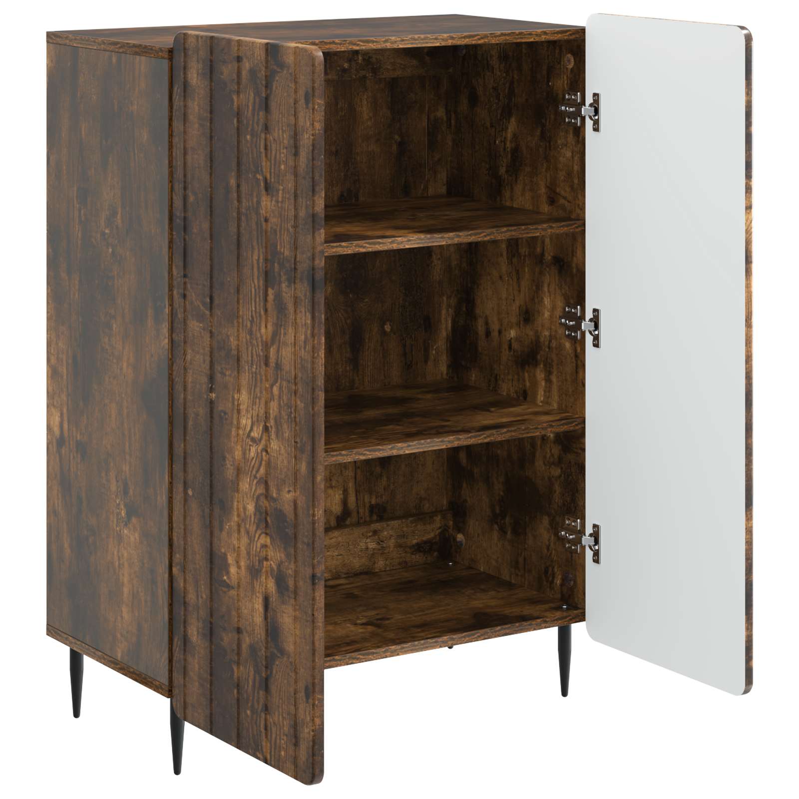 Buffet Chêne fumé 66 x 34,5 x 92 cm Bois d'ingénierie - XIOS