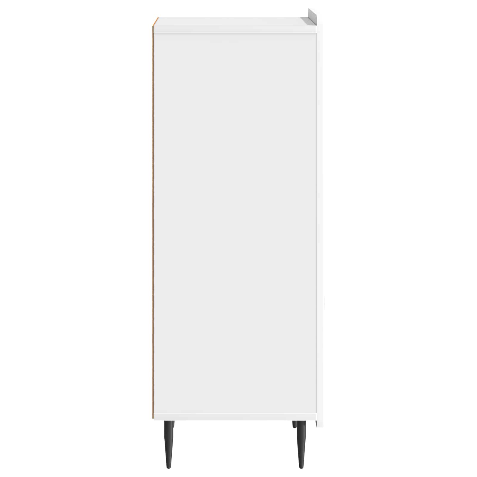 Buffet Blanc brillant 34,5 x 33 x 92 cm Bois d'ingénierie - XIOS