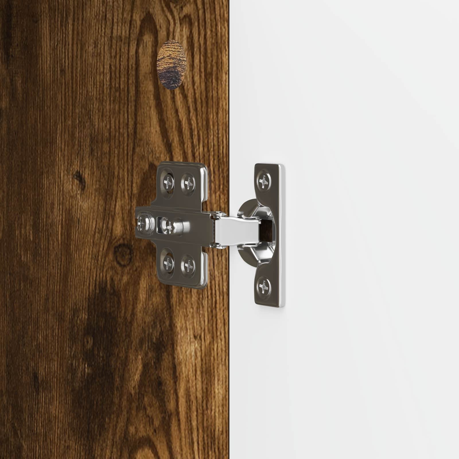 Buffet Chêne fumé 34,5 x 33 x 92 cm Bois d'ingénierie - XIOS