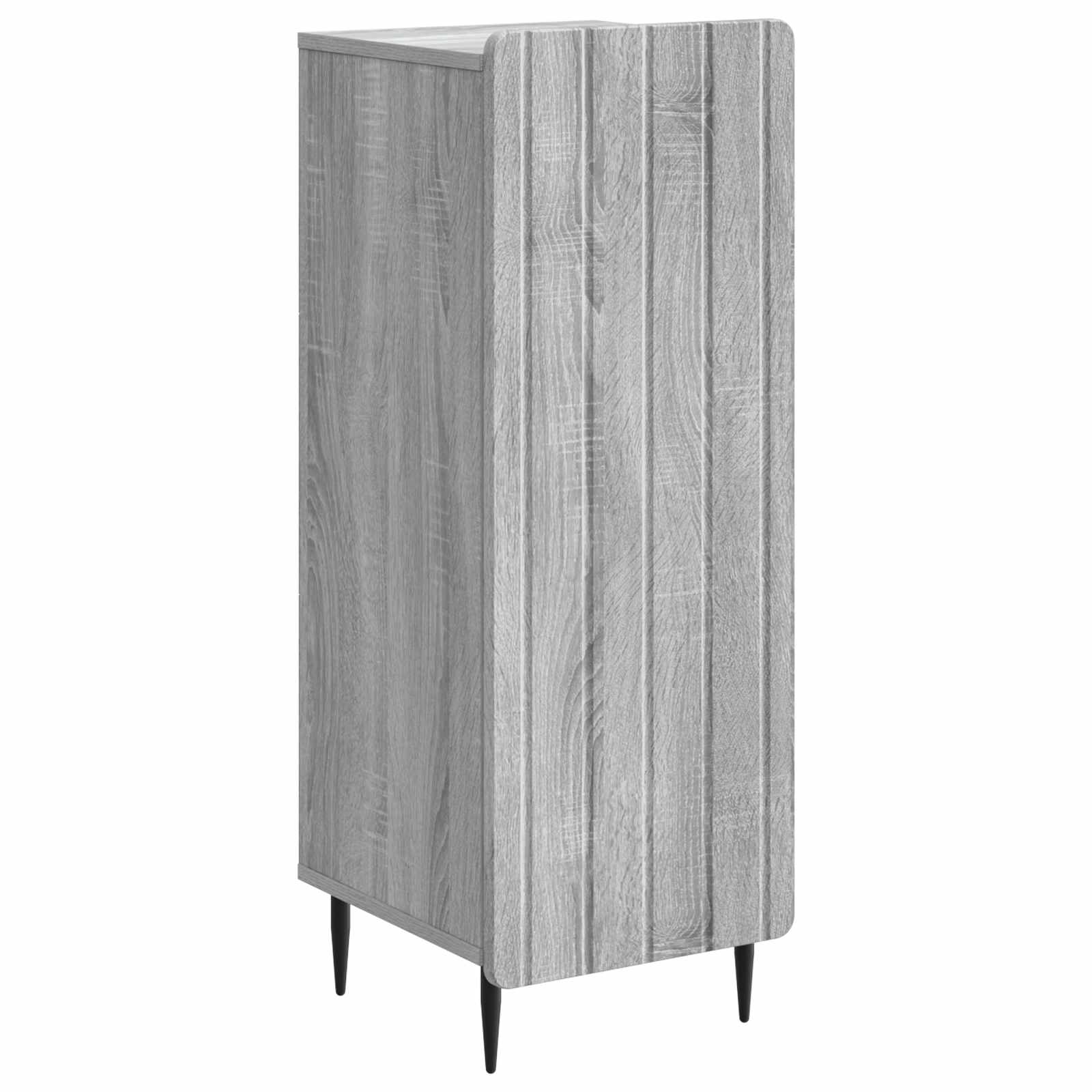 Buffet Sonoma gris 34,5 x 33 x 92 cm Bois d'ingénierie - XIOS