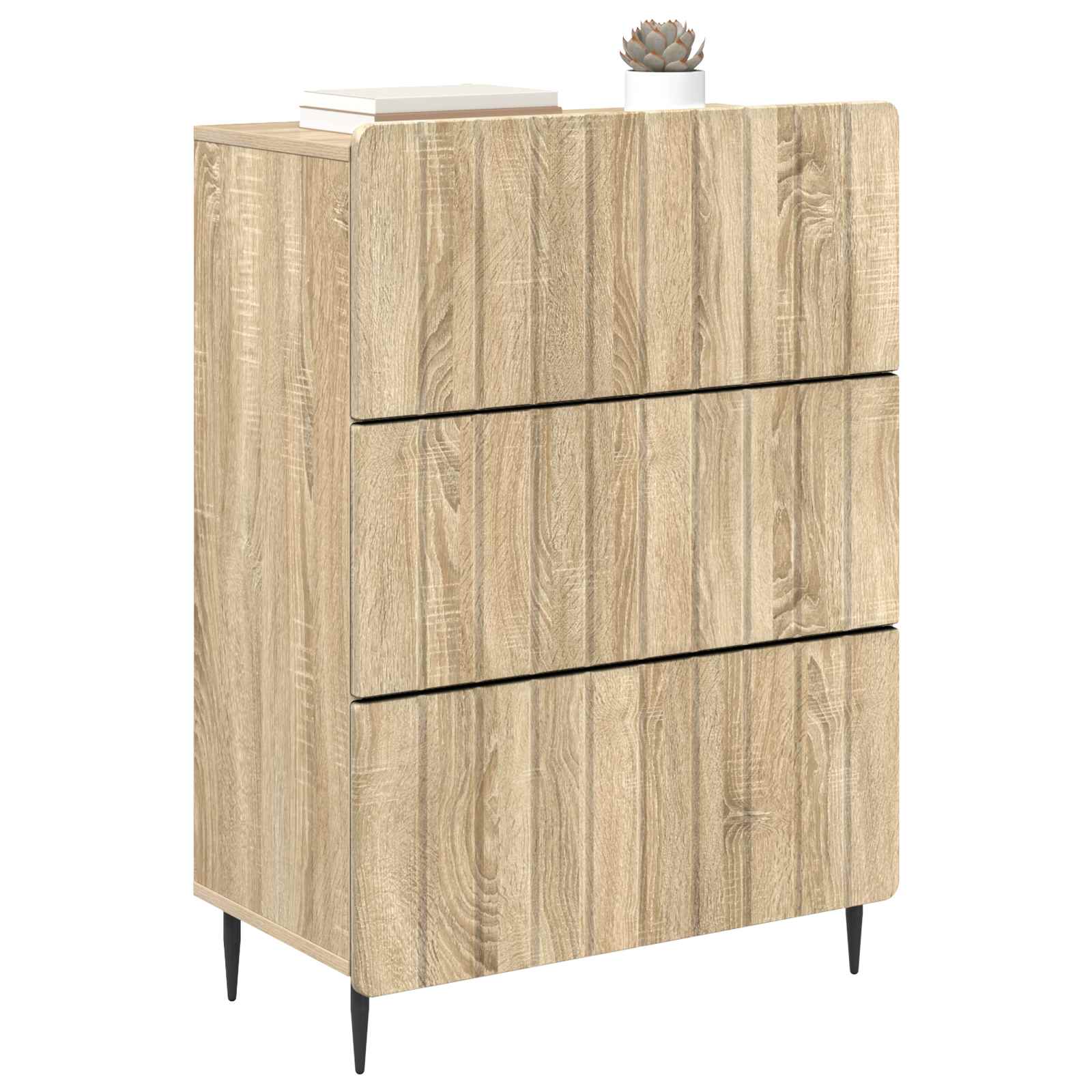 Armoire à tiroirs Chêne Sonoma 66 x 34,5 x 92 cm - XIOS
