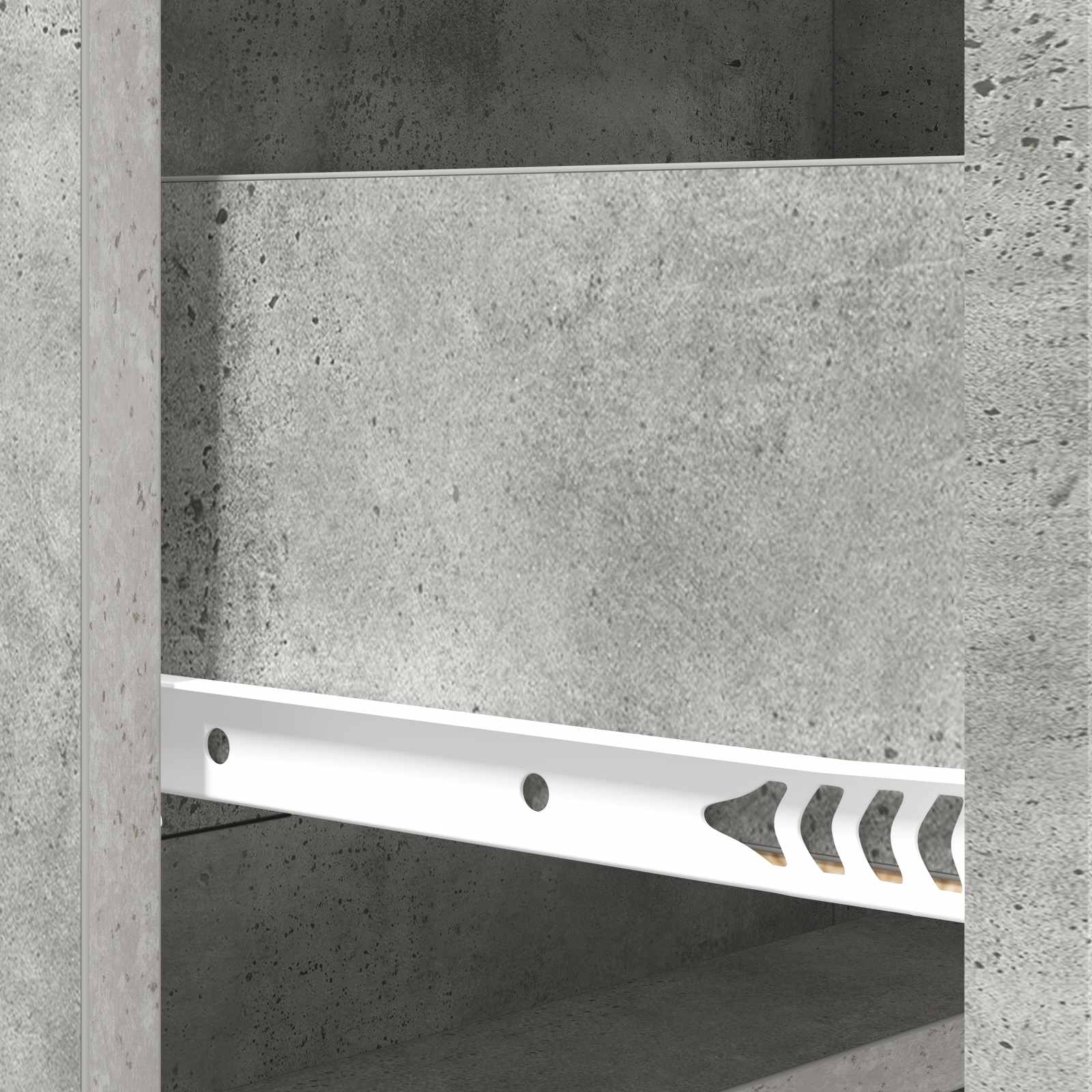 Armoire à tiroirs Gris béton 66 x 34,5 x 92 cm - XIOS