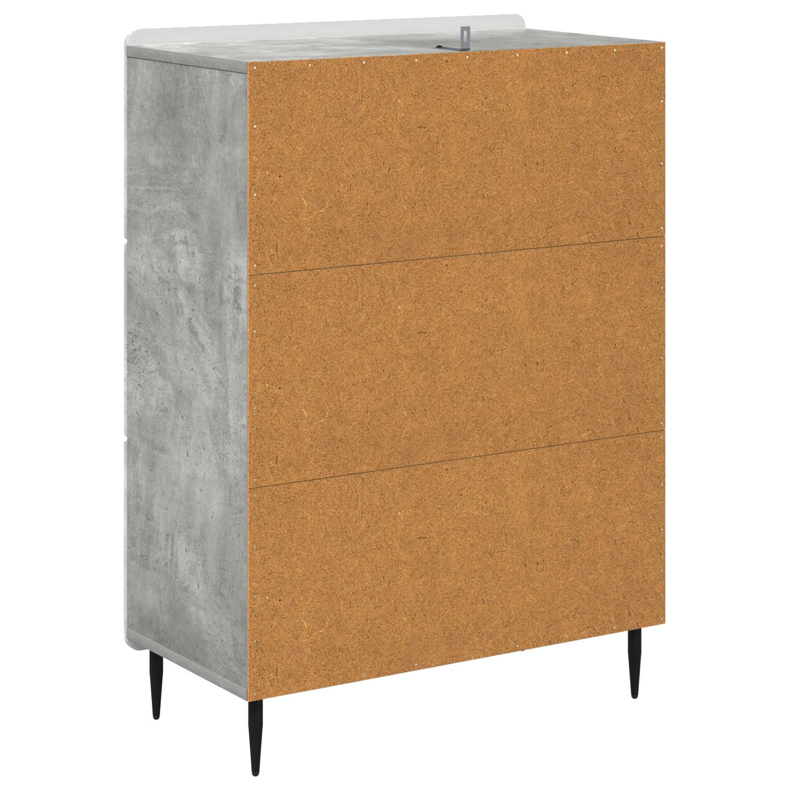 Armoire à tiroirs Gris béton 66 x 34,5 x 92 cm - XIOS