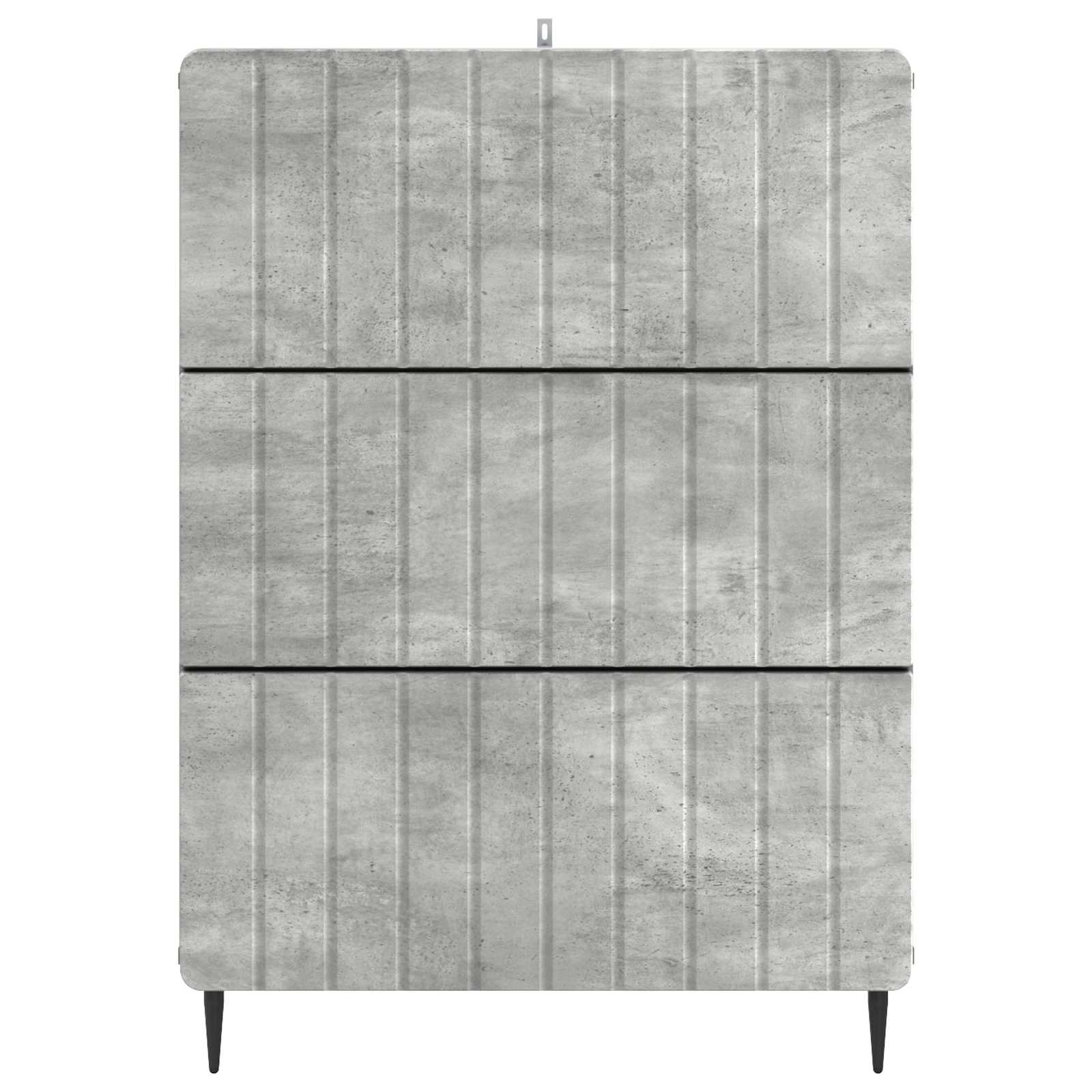 Armoire à tiroirs Gris béton 66 x 34,5 x 92 cm - XIOS
