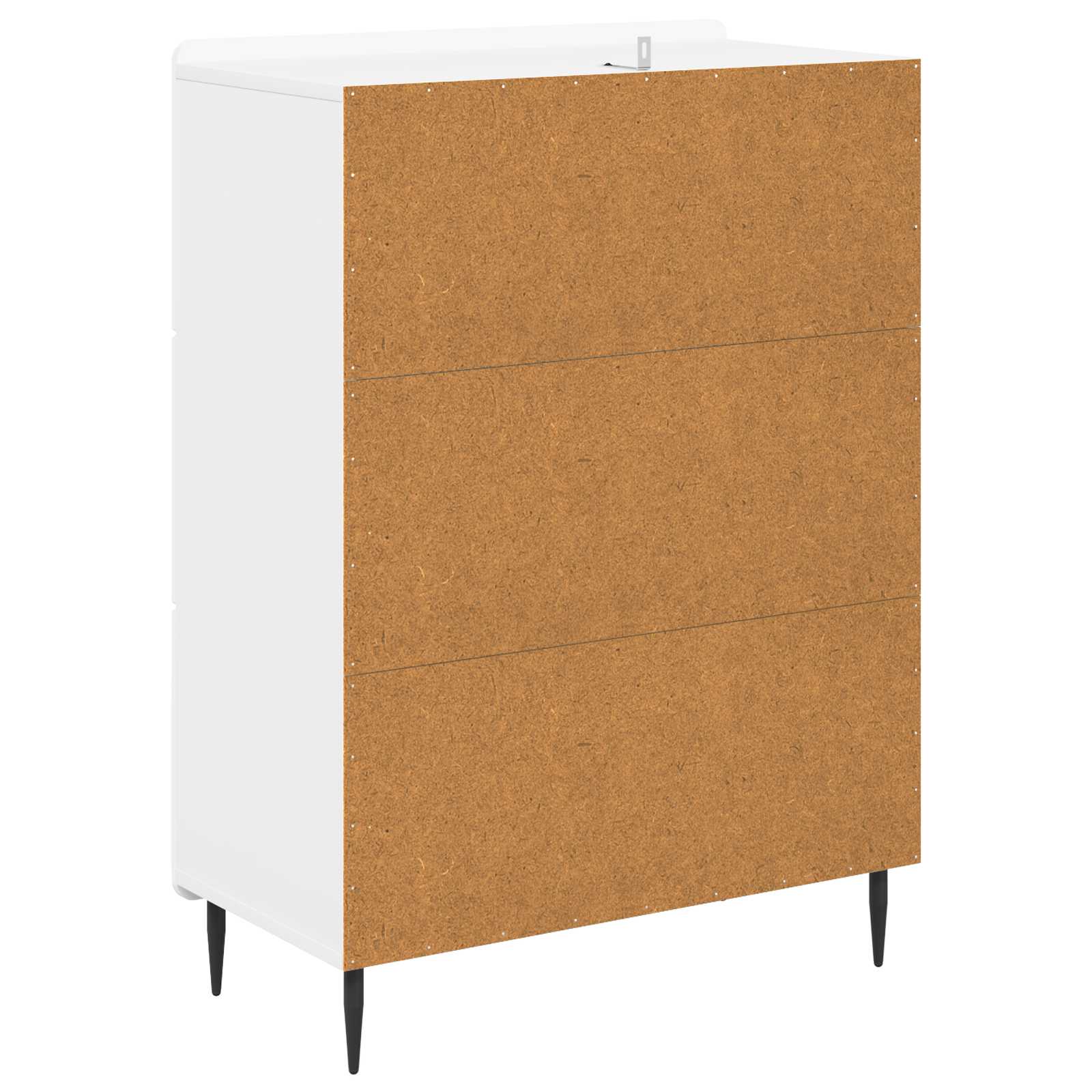Armoire à tiroirs Blanc brillant 66 x 34,5 x 92 cm - XIOS