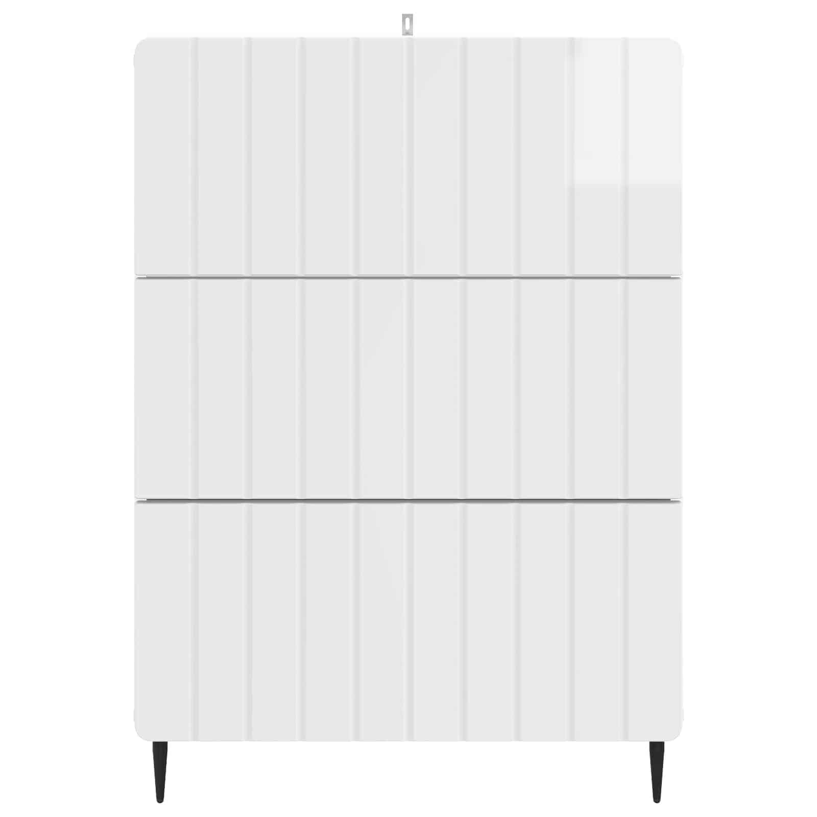 Armoire à tiroirs Blanc brillant 66 x 34,5 x 92 cm - XIOS