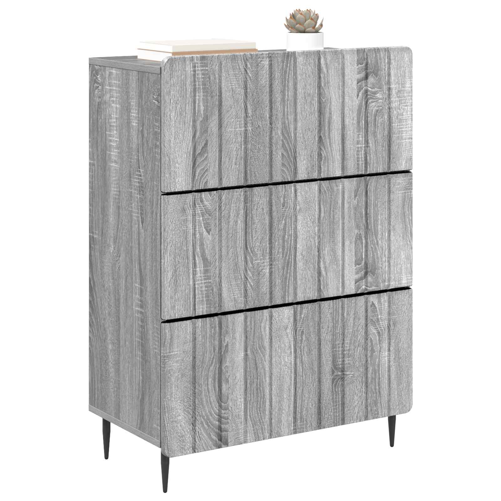 Armoire à tiroirs Sonoma gris 66 x 34,5 x 92 cm - XIOS