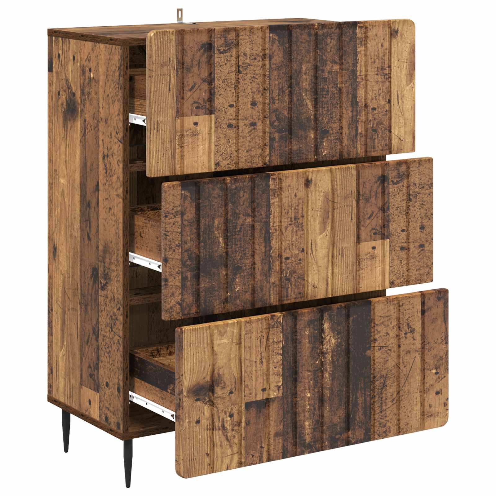 Armoire à tiroirs Bois ancien 66 x 34,5 x 92 cm - XIOS