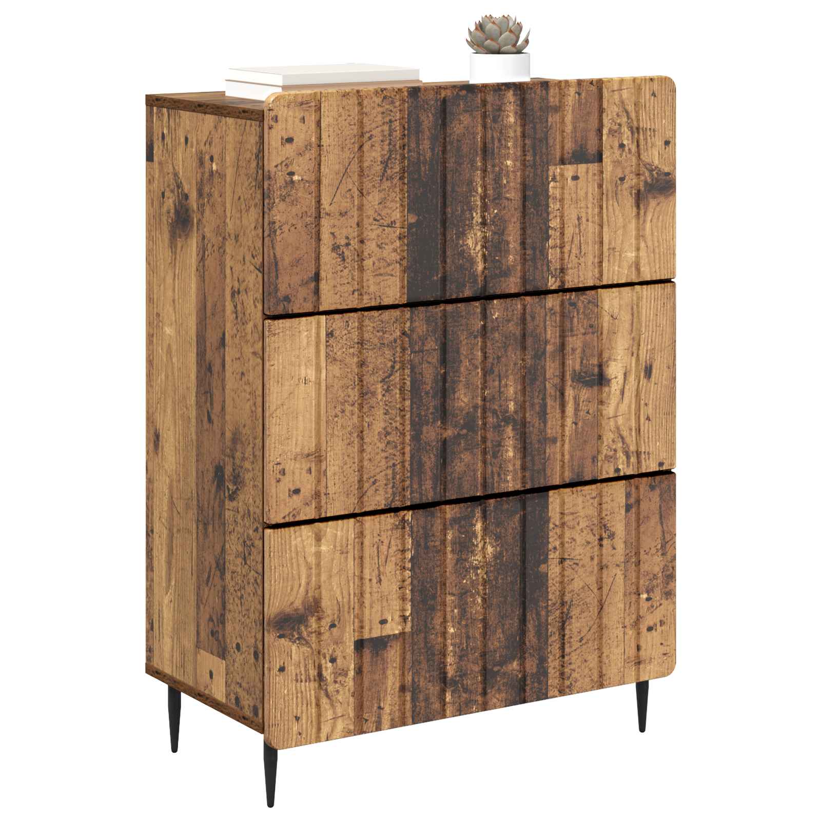 Armoire à tiroirs Bois ancien 66 x 34,5 x 92 cm - XIOS