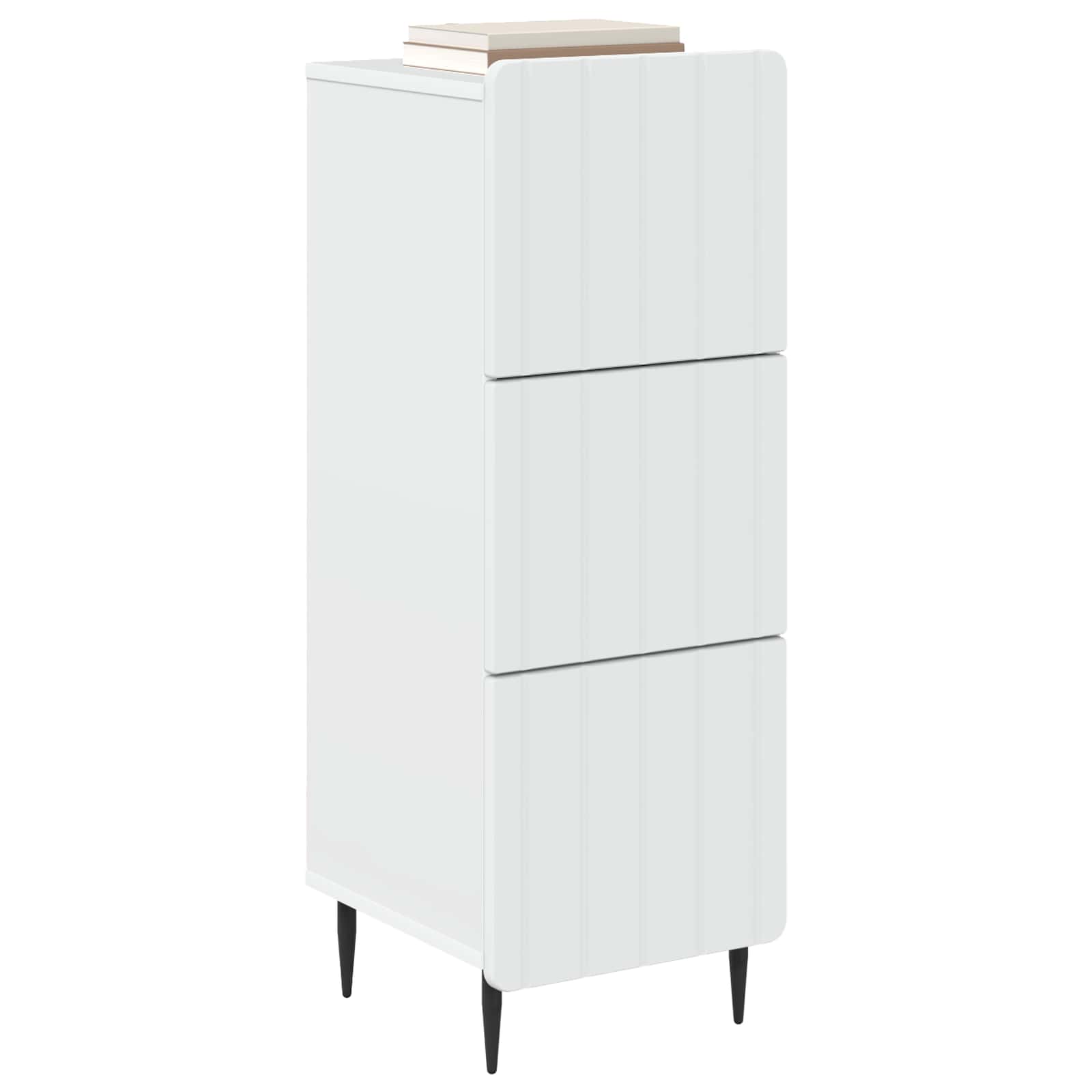Armoire à tiroirs Blanc 33 x 34,5 x 92 cm Bois d'ingénierie - XIOS