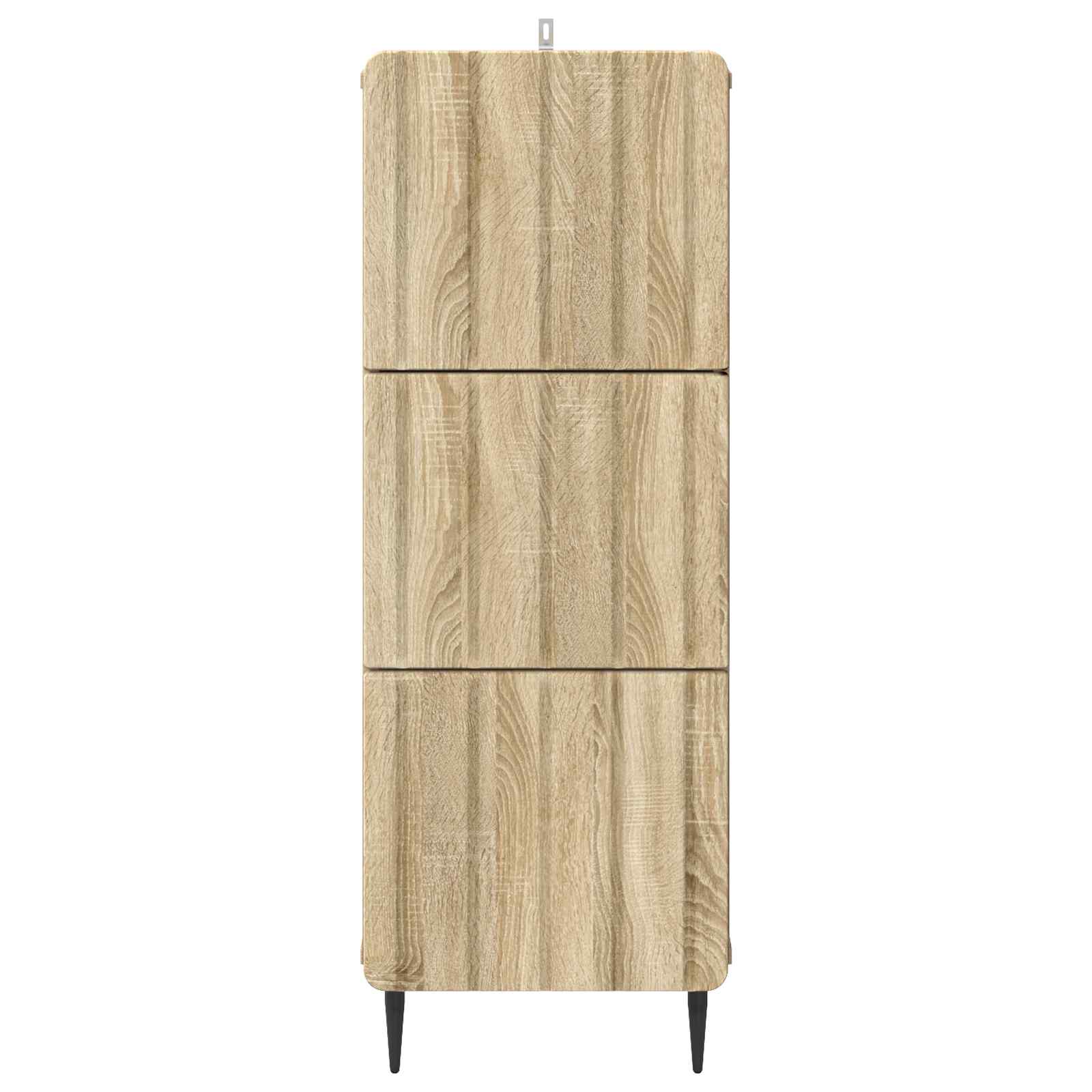 Armoire à tiroirs Chêne Sonoma 33 x 34,5 x 92 cm - XIOS