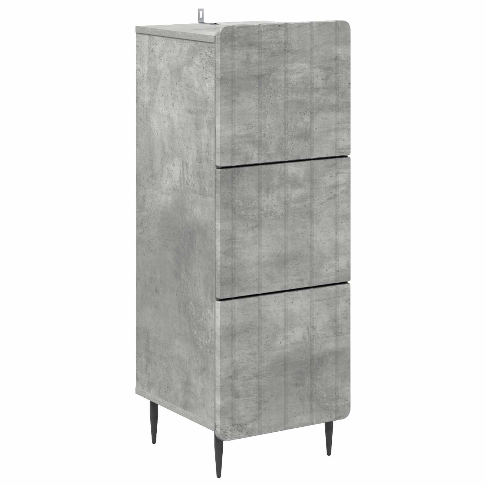 Armoire à tiroirs Gris béton 33 x 34,5 x 92 cm - XIOS