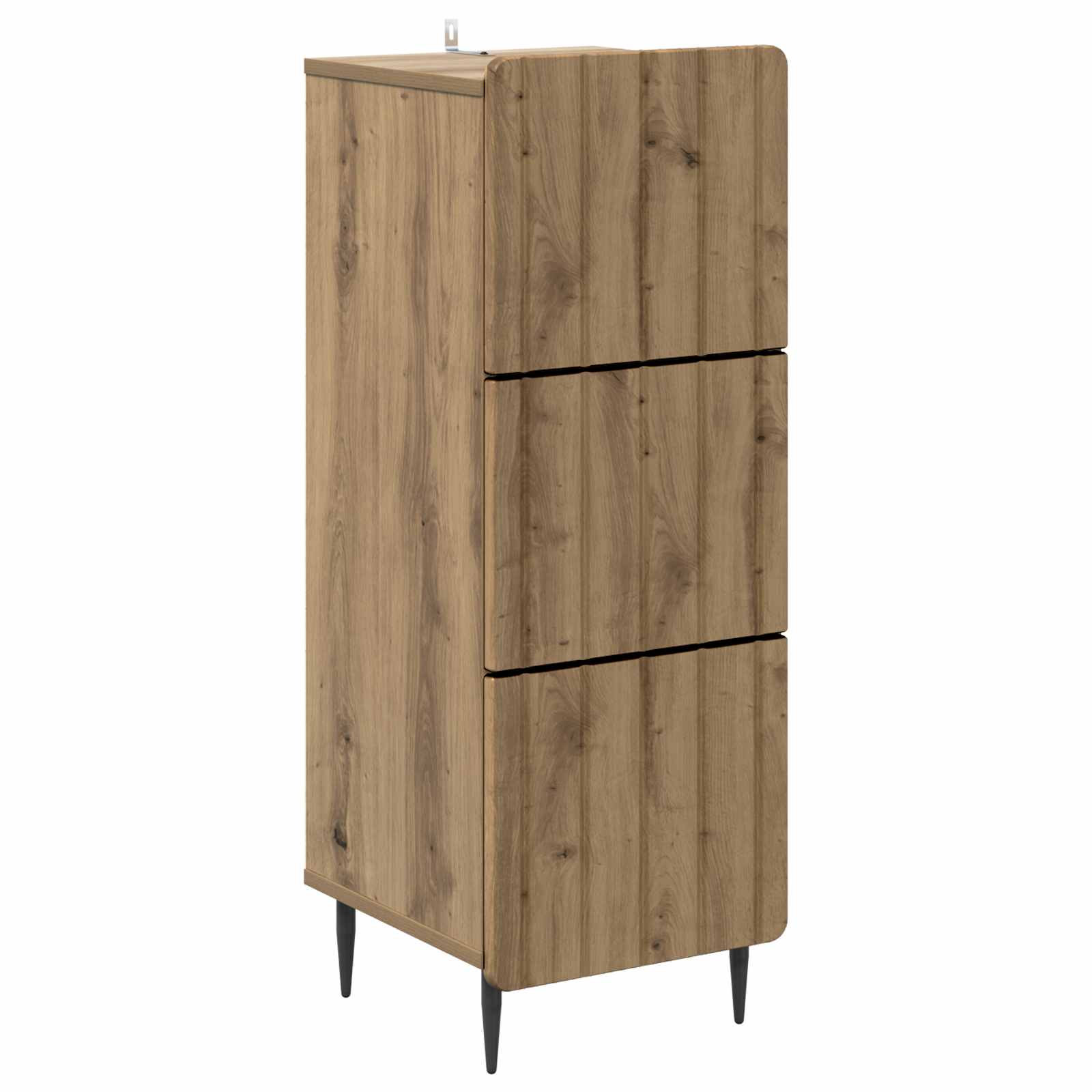 Armoire à tiroirs Chêne artisanal 33 x 34,5 x 92 cm - XIOS