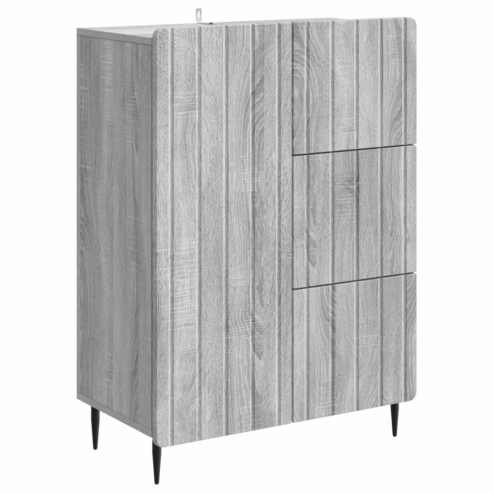 Buffet Sonoma gris 66 x 34,5 x 91,5 cm Bois d'ingénierie - XIOS