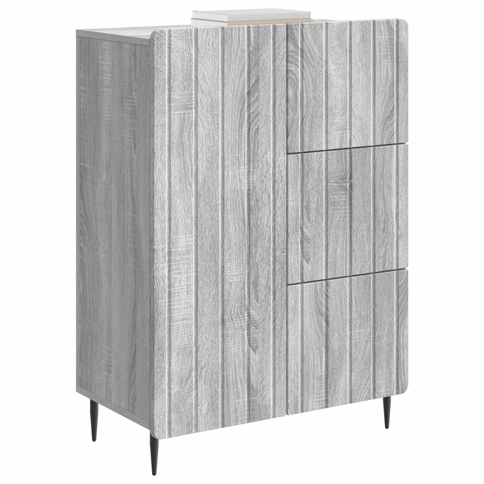 Buffet Sonoma gris 66 x 34,5 x 91,5 cm Bois d'ingénierie - XIOS