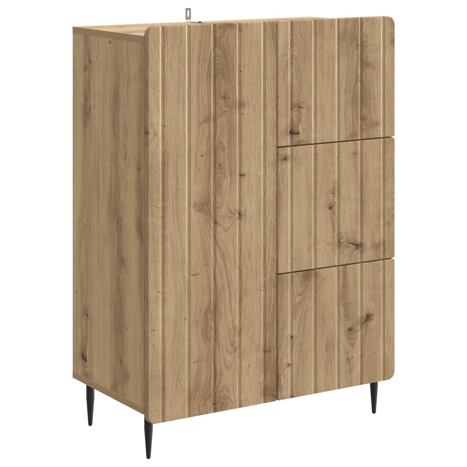 Buffet Chêne artisanal 66 x 34,5 x 91,5 cm Bois d'ingénierie - XIOS