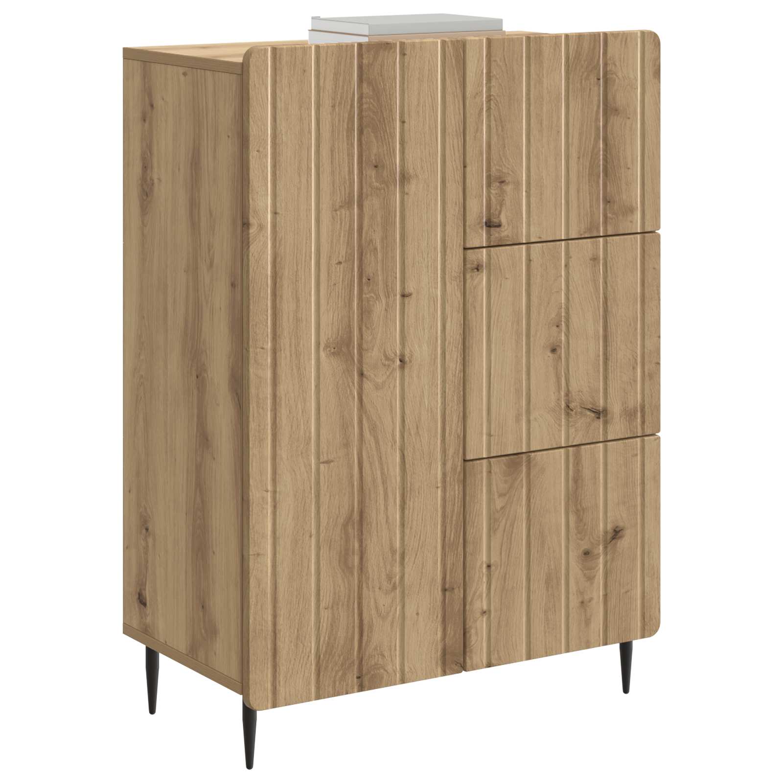 Buffet Chêne artisanal 66 x 34,5 x 91,5 cm Bois d'ingénierie - XIOS