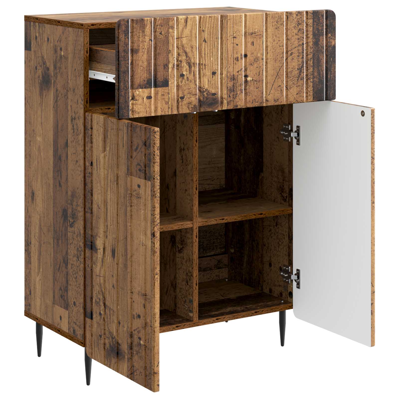Buffet Bois ancien 66 x 34,5 x 92 cm Bois d'ingénierie - XIOS