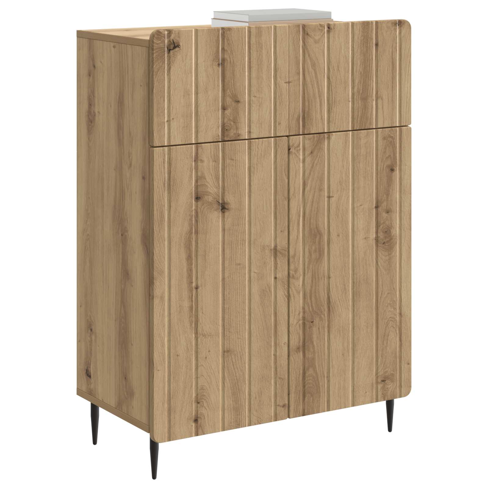 Buffet Chêne artisanal 66 x 34,5 x 92 cm Bois d'ingénierie - XIOS