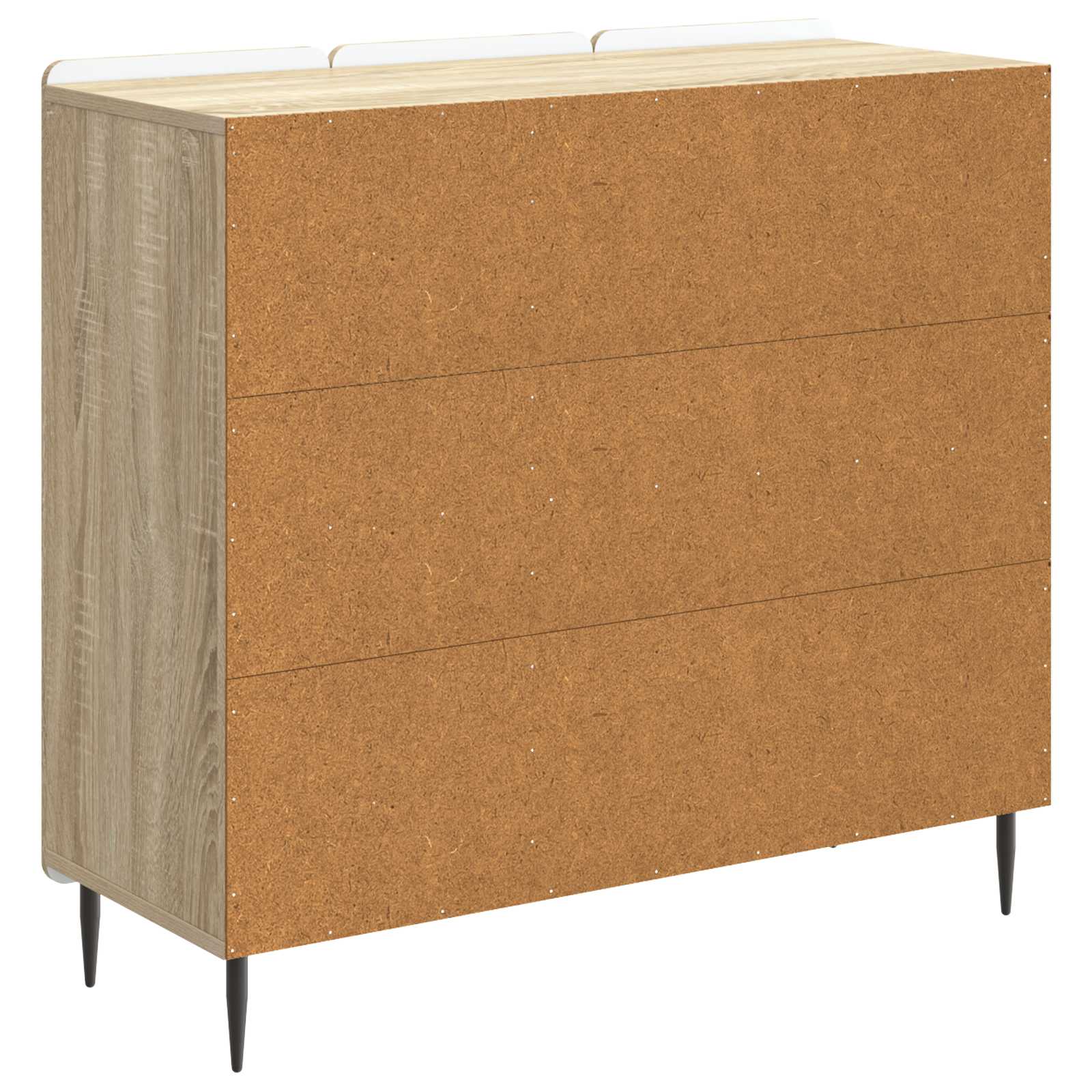 Buffet Chêne Sonoma 89 x 34,5 x 82 cm Bois d'ingénierie - XIOS