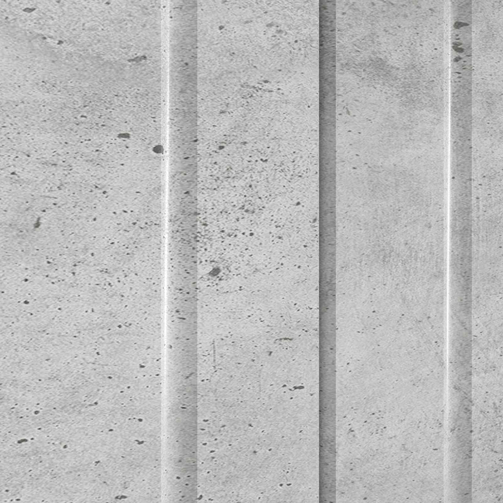 Buffet Gris béton 89 x 34,5 x 82 cm Bois d'ingénierie - XIOS