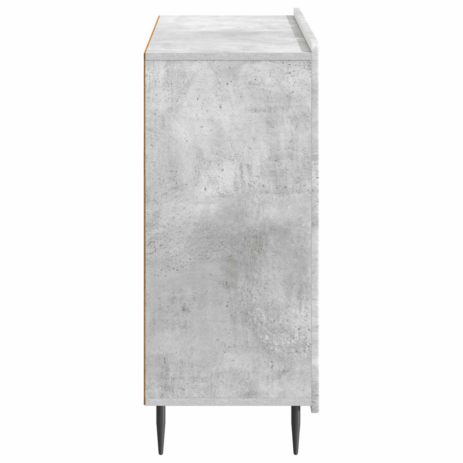 Buffet Gris béton 89 x 34,5 x 82 cm Bois d'ingénierie - XIOS