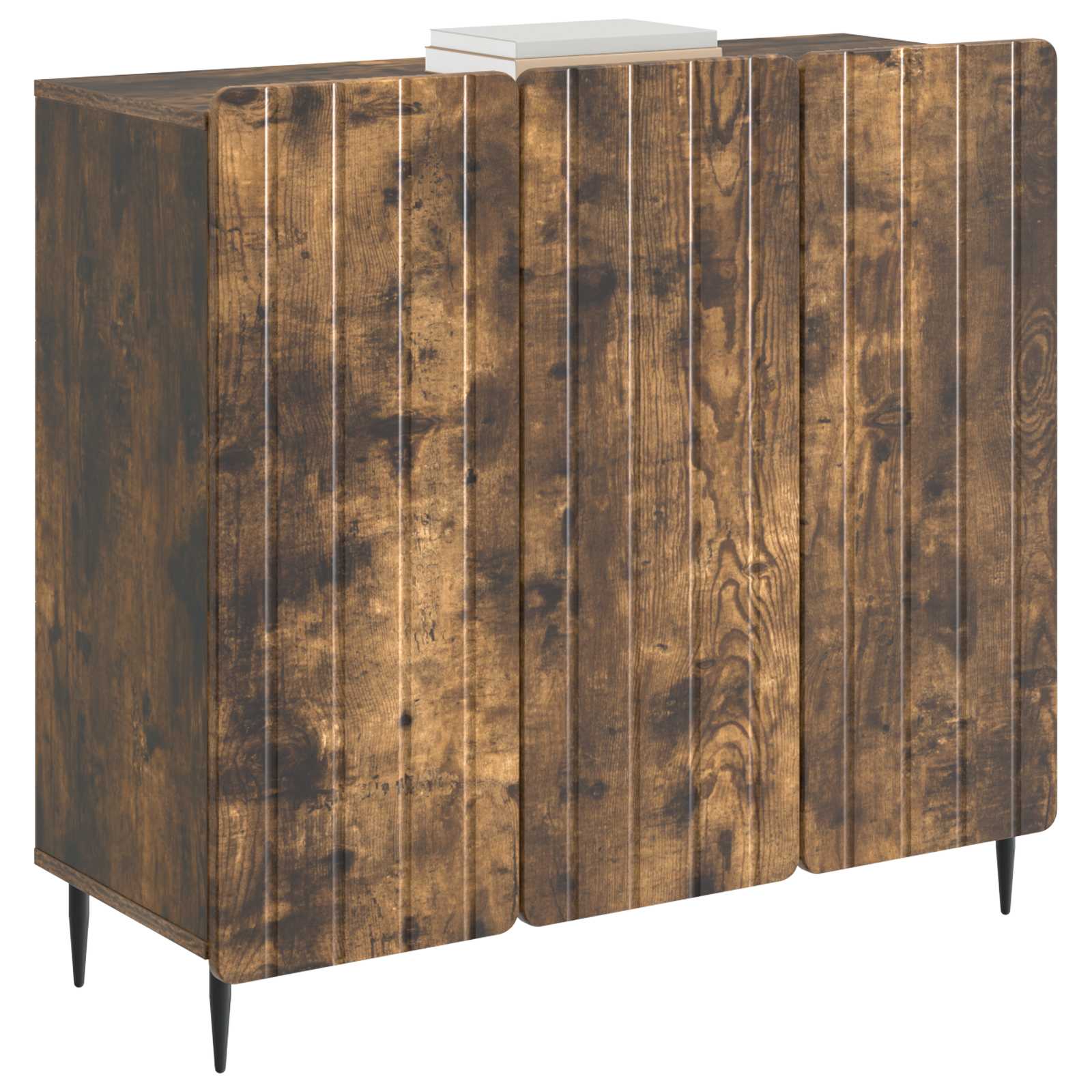Buffet Chêne fumé 89 x 34,5 x 82 cm Bois d'ingénierie - XIOS