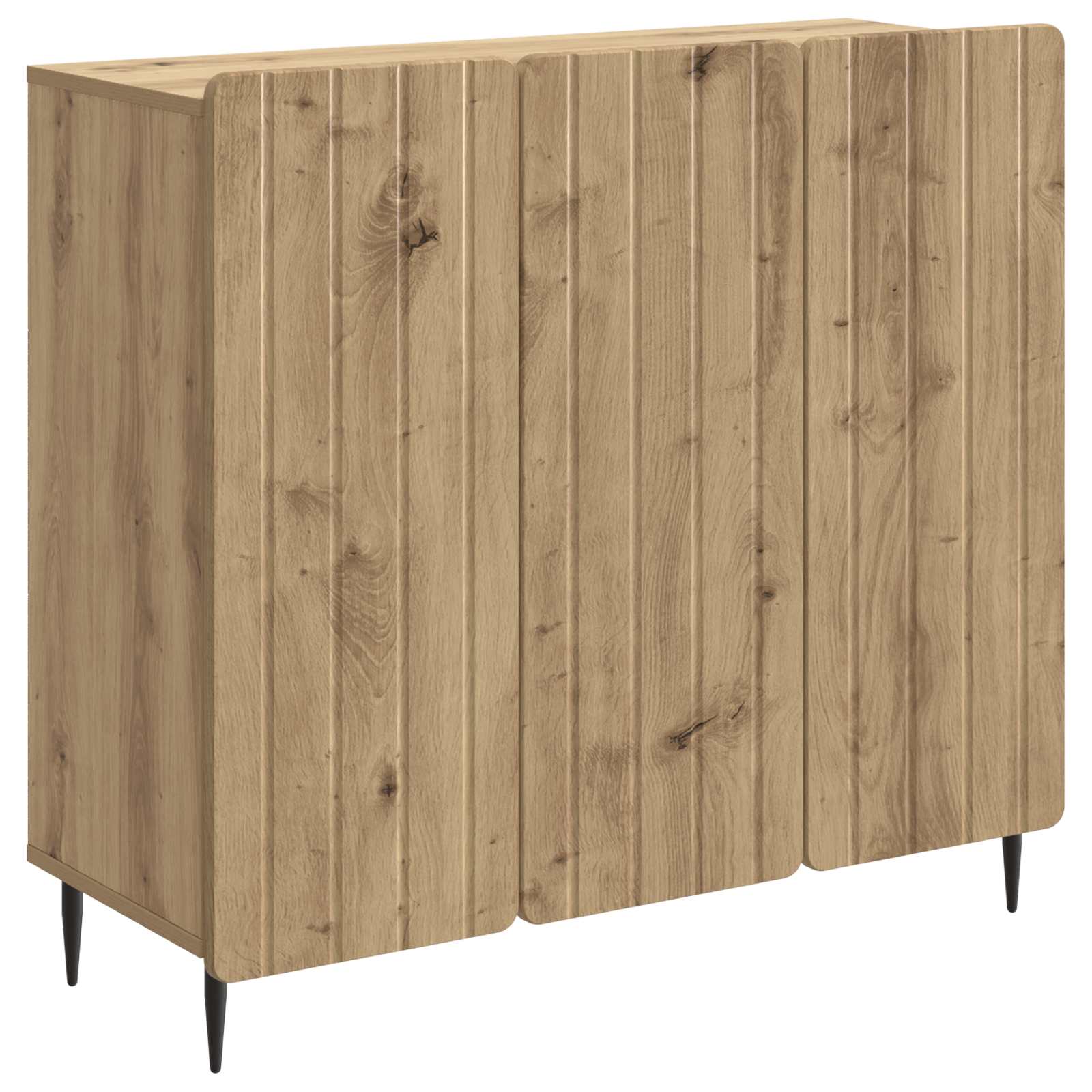 Buffet Chêne artisanal 89 x 34,5 x 82 cm Bois d'ingénierie - XIOS
