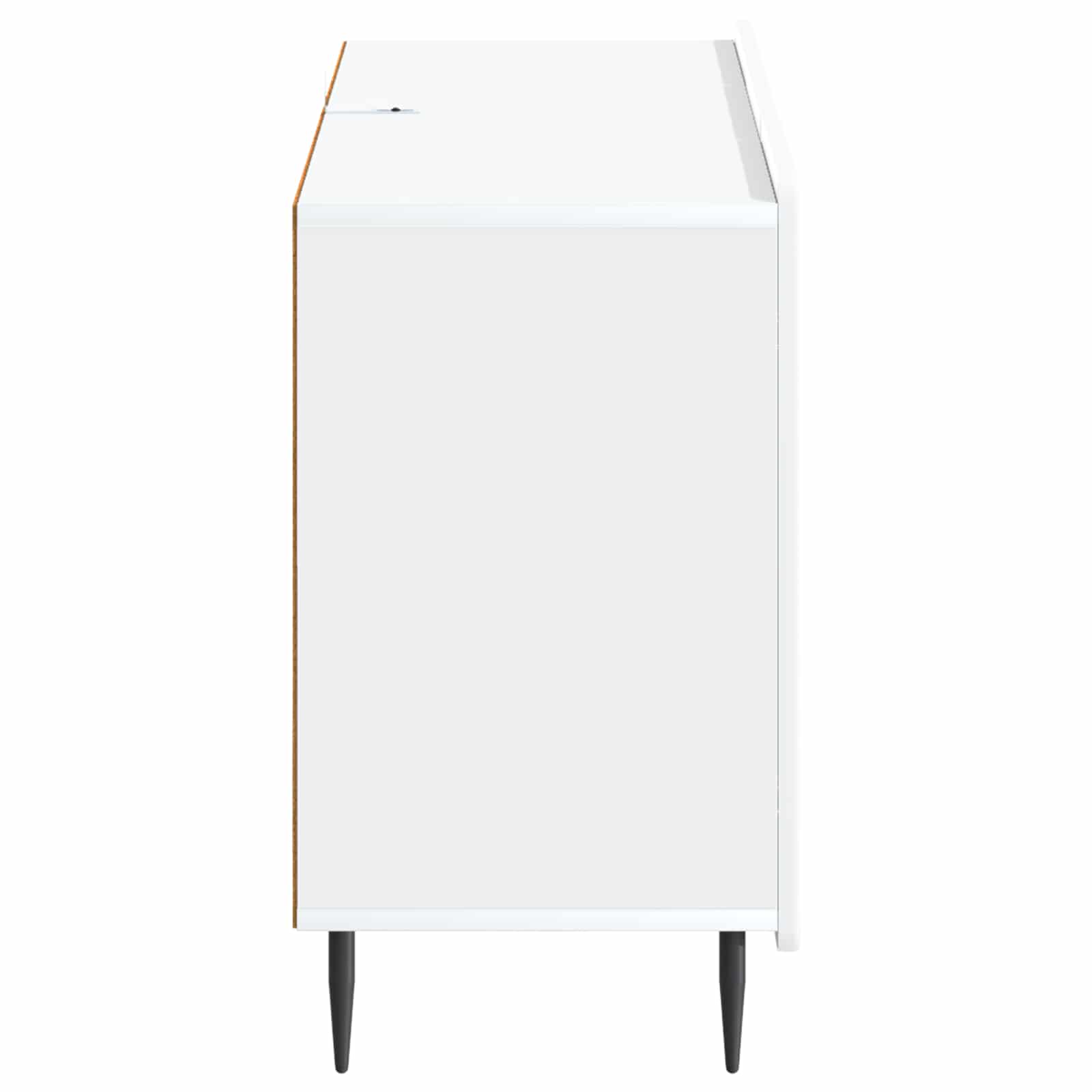Buffet avec tiroir Blanc 89 x 34,5 x 62 cm Bois d'ingénierie - XIOS