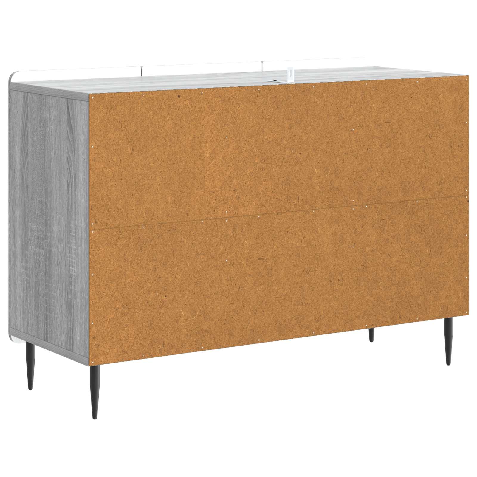 Buffet Sonoma gris 89 x 34,5 x 62 cm Bois d'ingénierie - XIOS