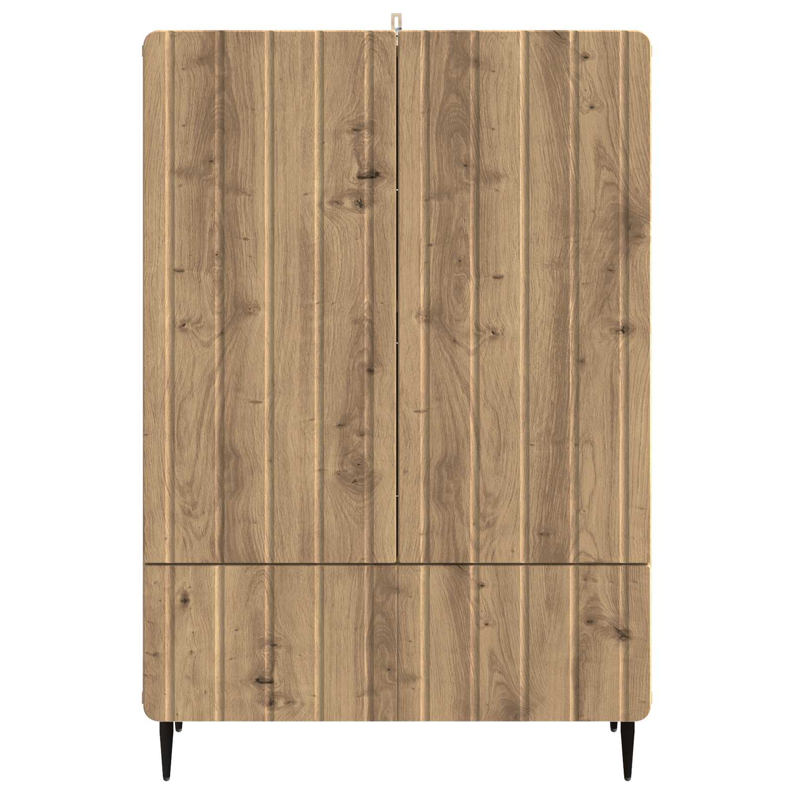 Buffet Chêne artisanal 66 x 34,5 x 97 cm Bois d'ingénierie - XIOS