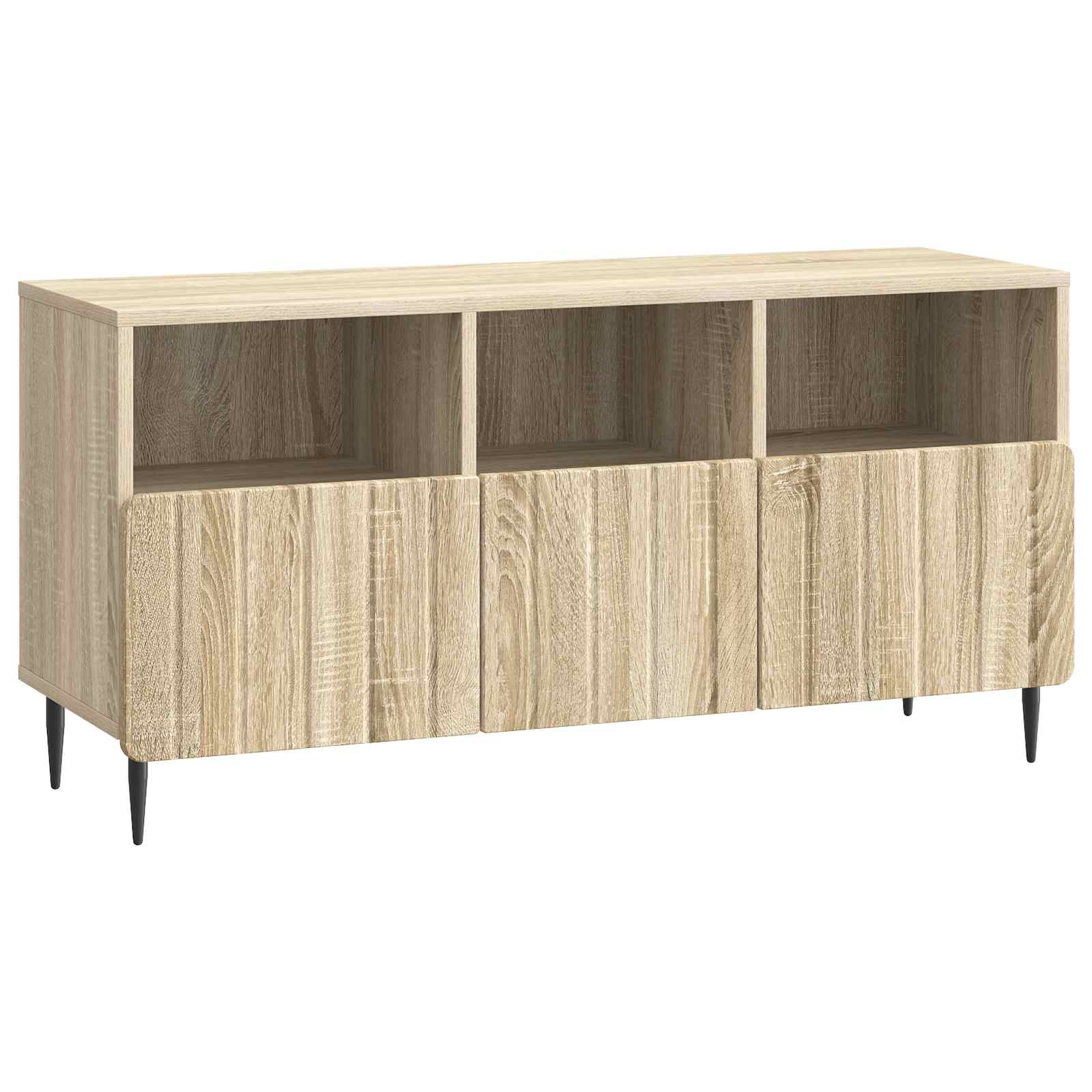 Meuble TV Chêne Sonoma 102 x 34,5 x 50 cm Bois d'ingénierie - XIOS