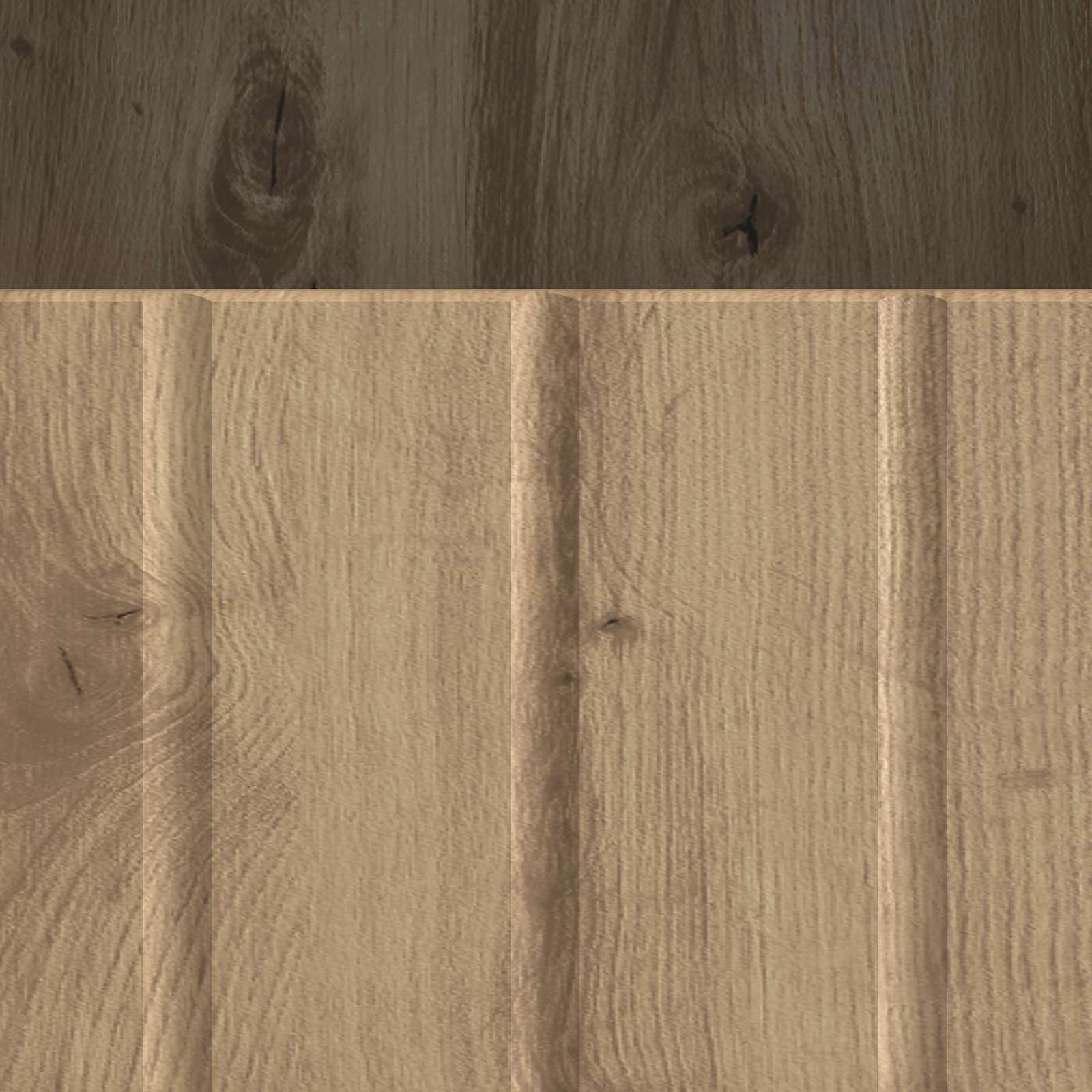 Meuble TV Chêne artisanal 102 x 34,5 x 50 cm Bois d'ingénierie - XIOS