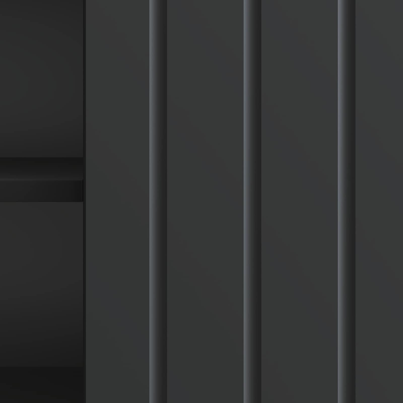 Meuble TV Noir 150 x 31 x 52 cm Bois d'ingénierie - XIOS