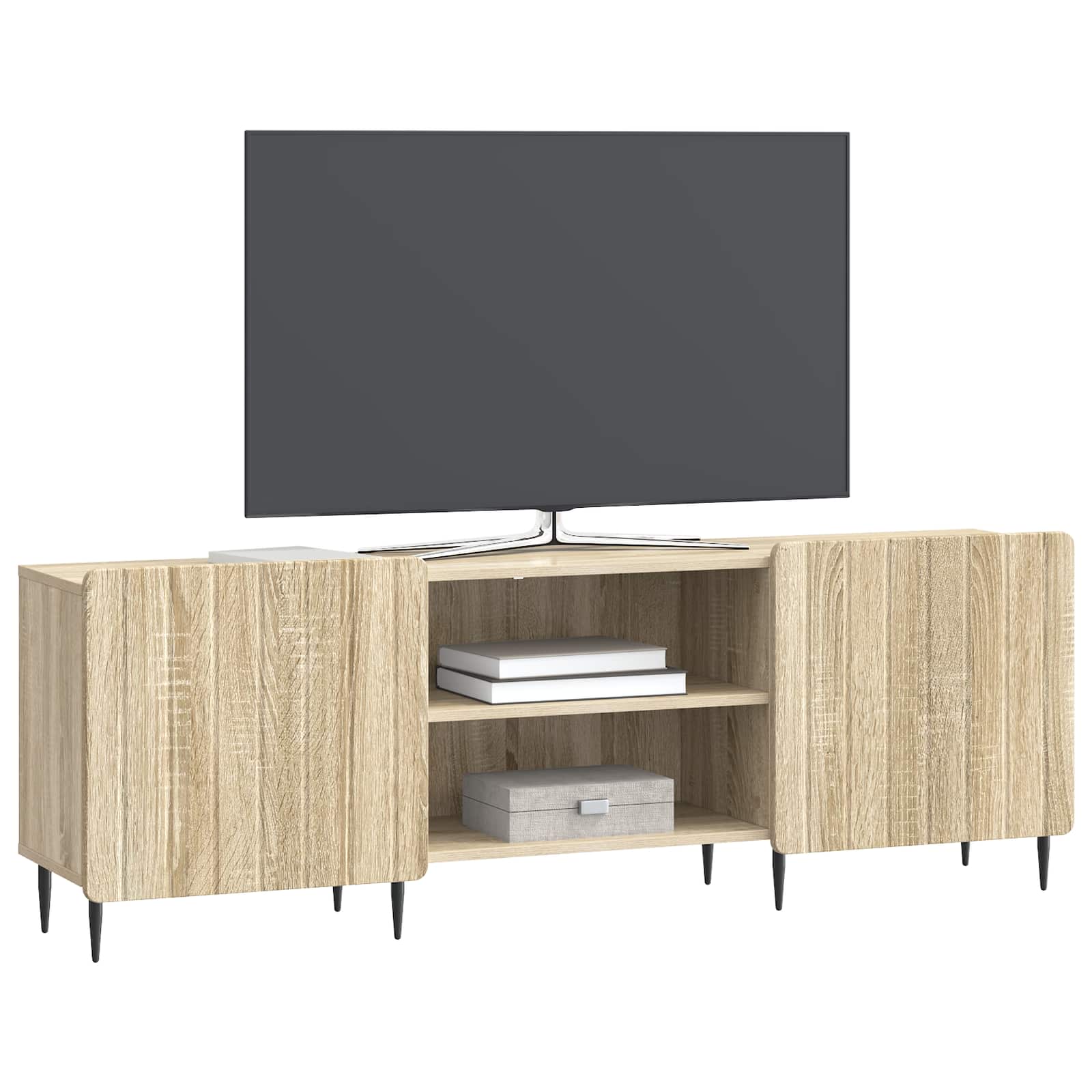 Meuble TV Chêne Sonoma 150 x 31 x 52 cm Bois d'ingénierie - XIOS