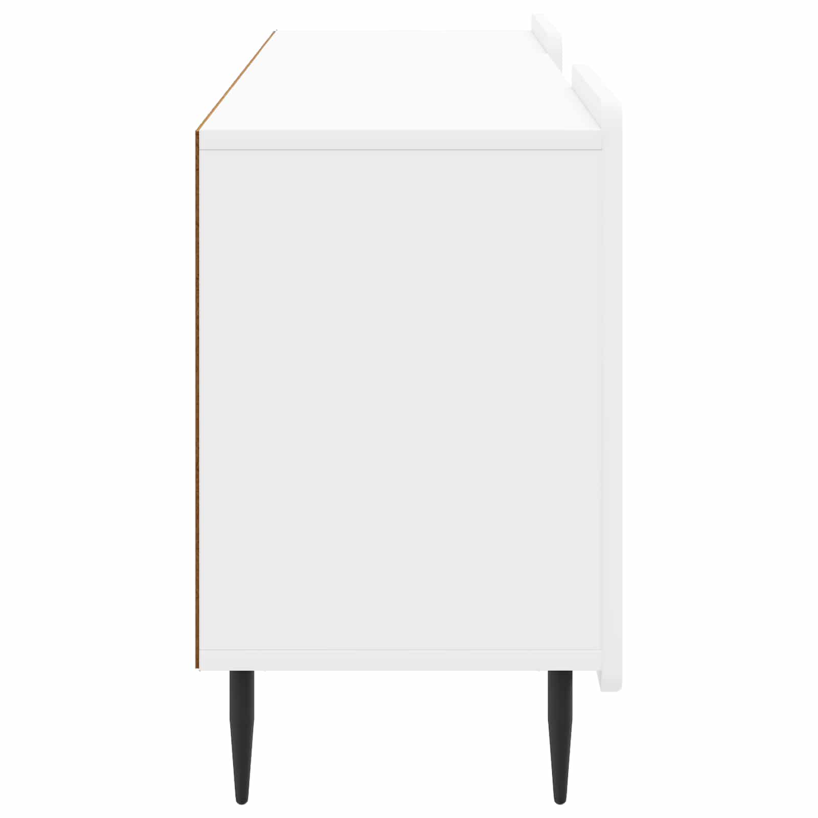 Meuble TV Blanc brillant 150 x 31 x 52 cm Bois d'ingénierie - XIOS