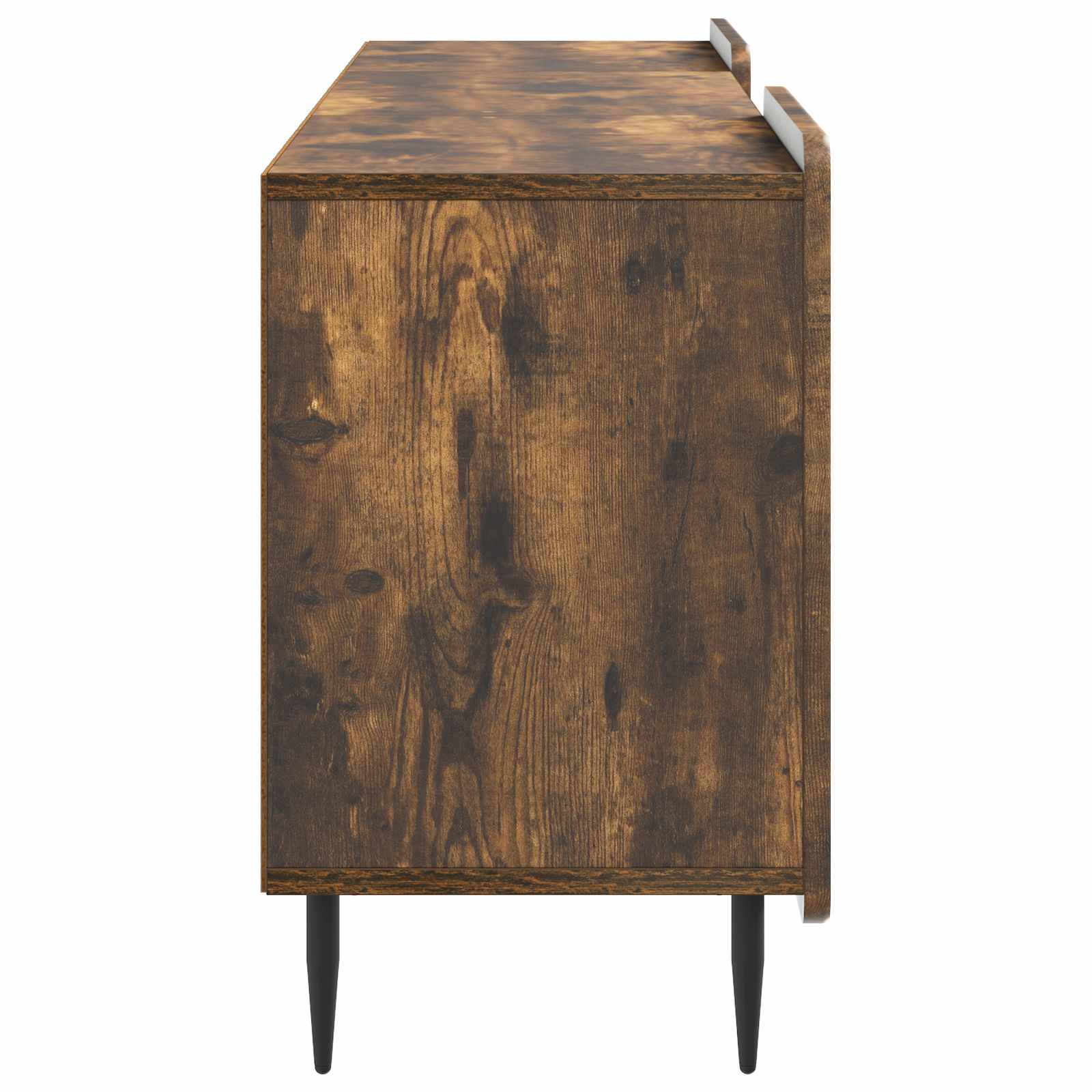 Meuble TV Chêne fumé 150 x 31 x 52 cm Bois d'ingénierie - XIOS