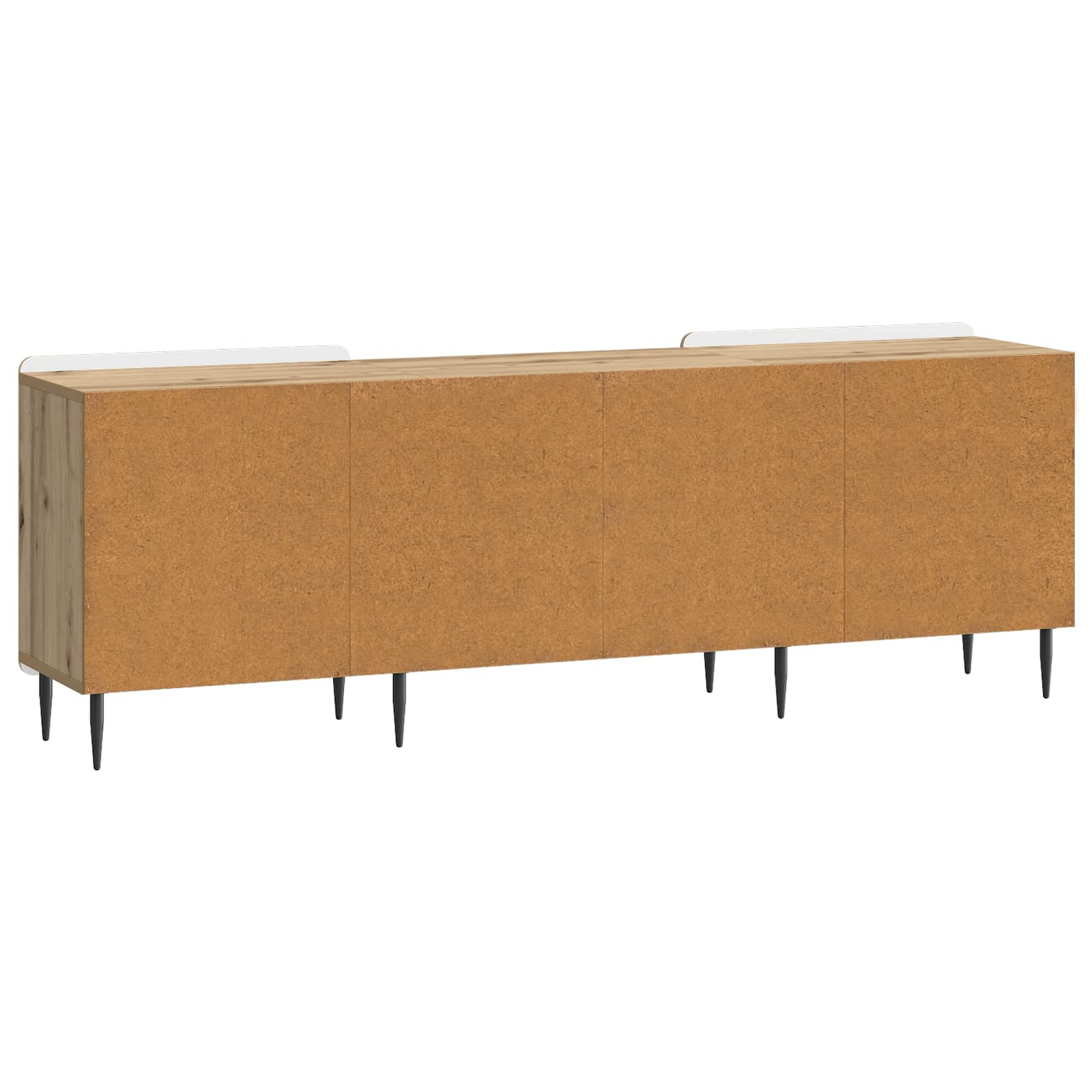 Meuble TV Chêne artisanal 150 x 31 x 52 cm Bois d'ingénierie - XIOS