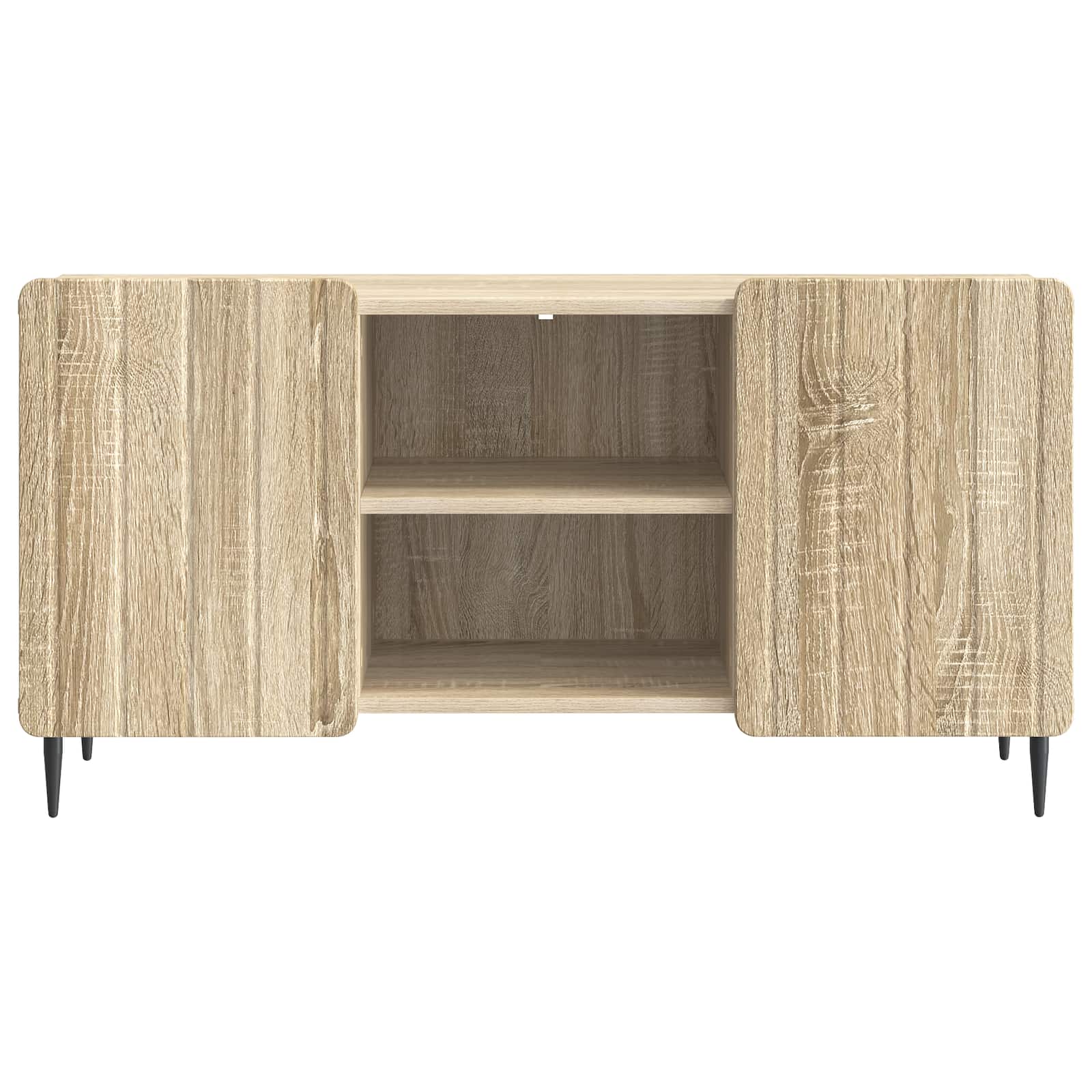 Meuble TV Chêne Sonoma 102 x 34,5 x 52 cm Bois d'ingénierie - XIOS