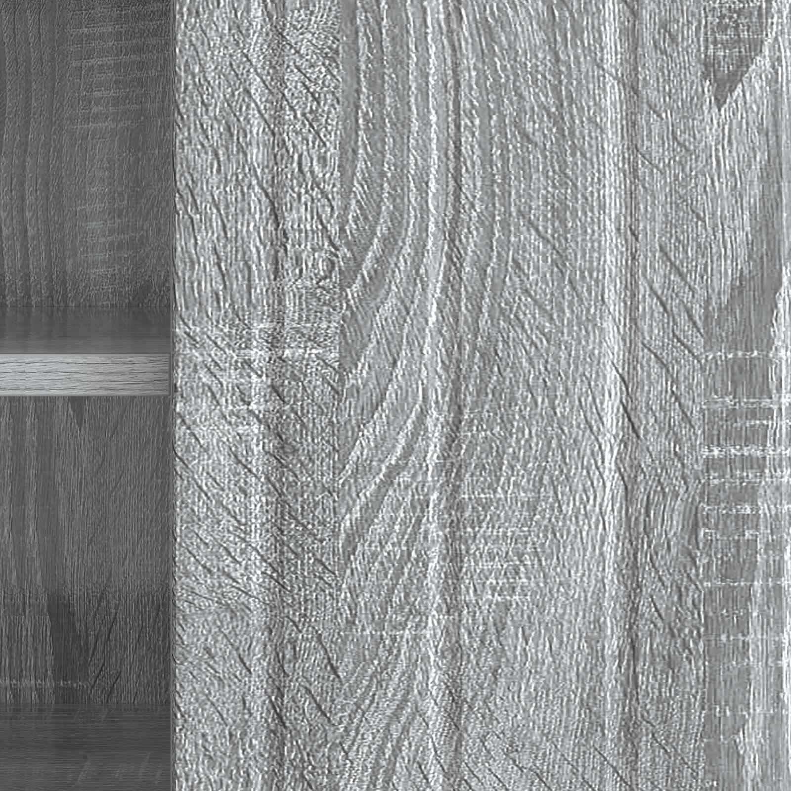 Meuble TV Sonoma gris 102 x 34,5 x 52 cm Bois d'ingénierie - XIOS